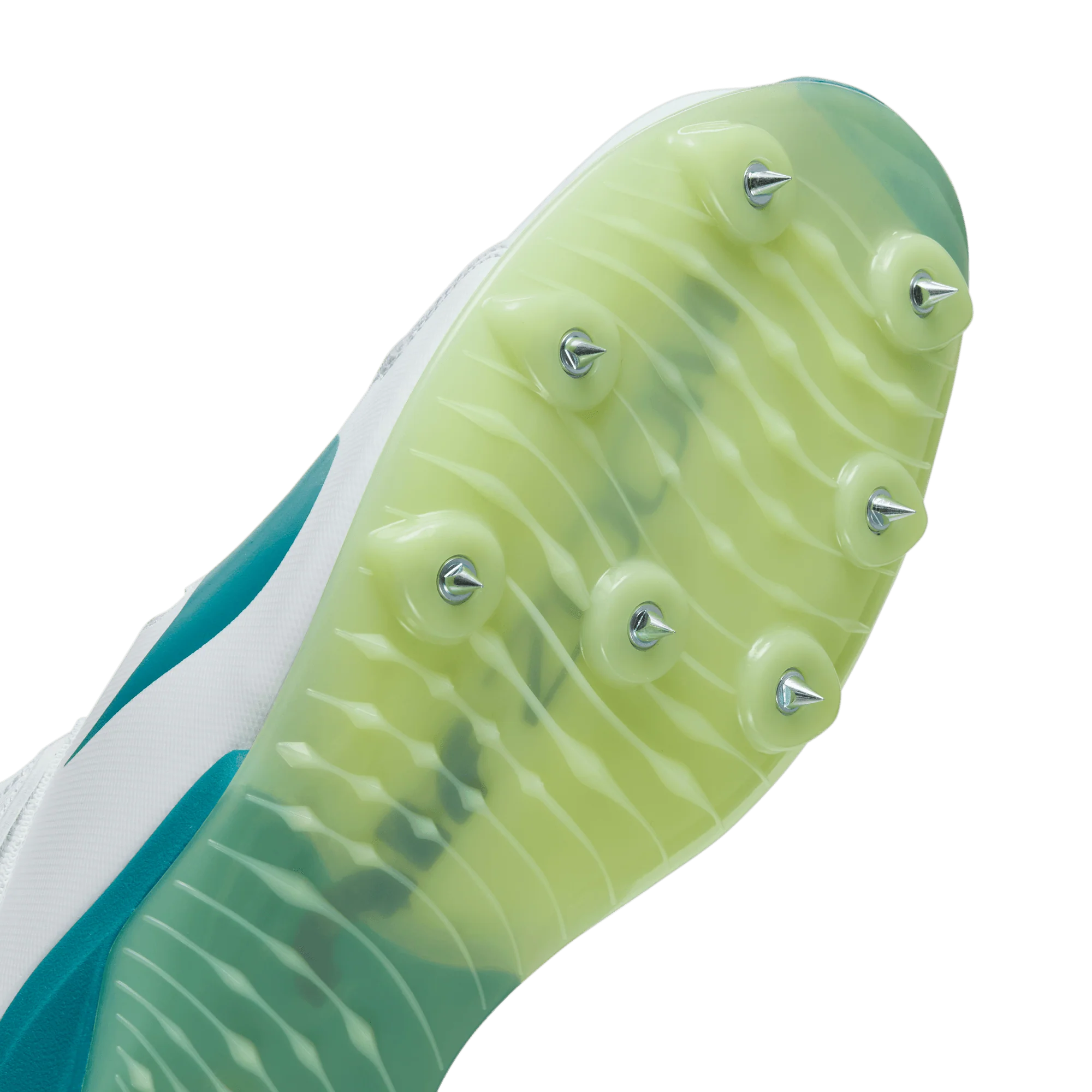 Unisex Air Zoom Long Jump Elite (100 - White/Bright Spruce-Barely Green) - Image 8