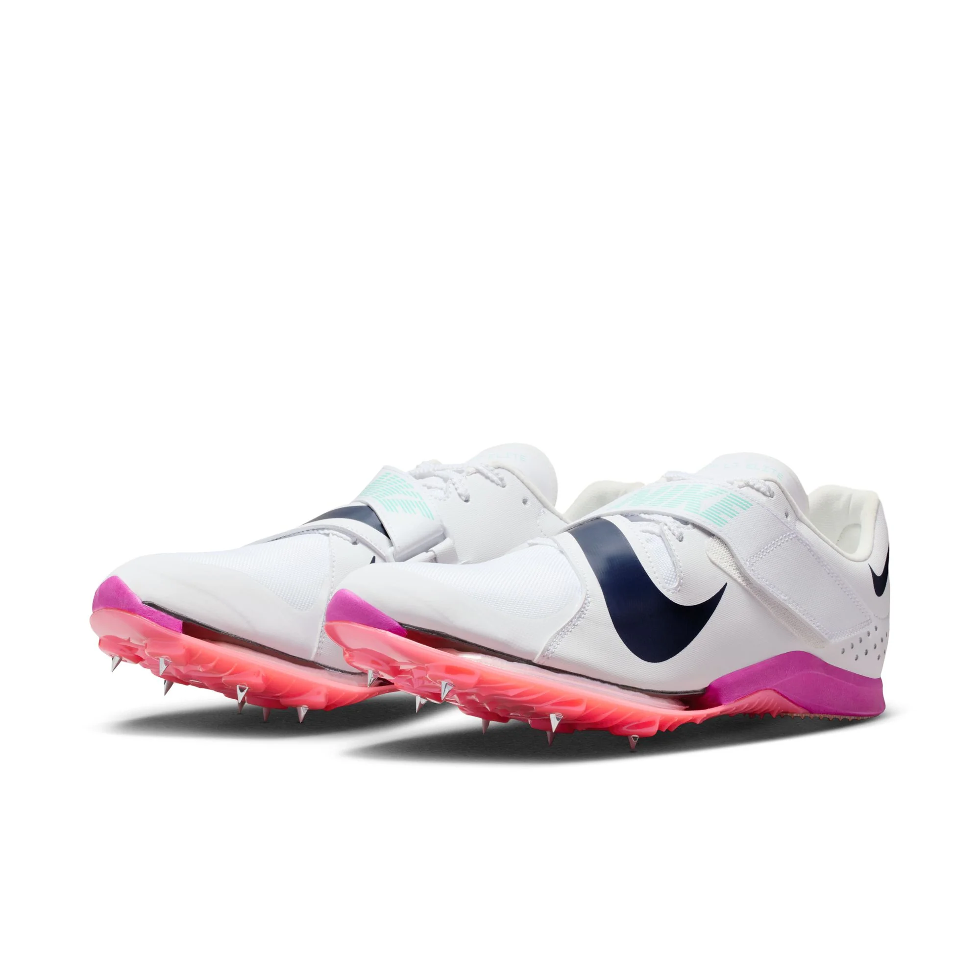 Unisex Air Zoom Long Jump Elite (101 - White/Obsidian-Bright Crimson) - Image 3