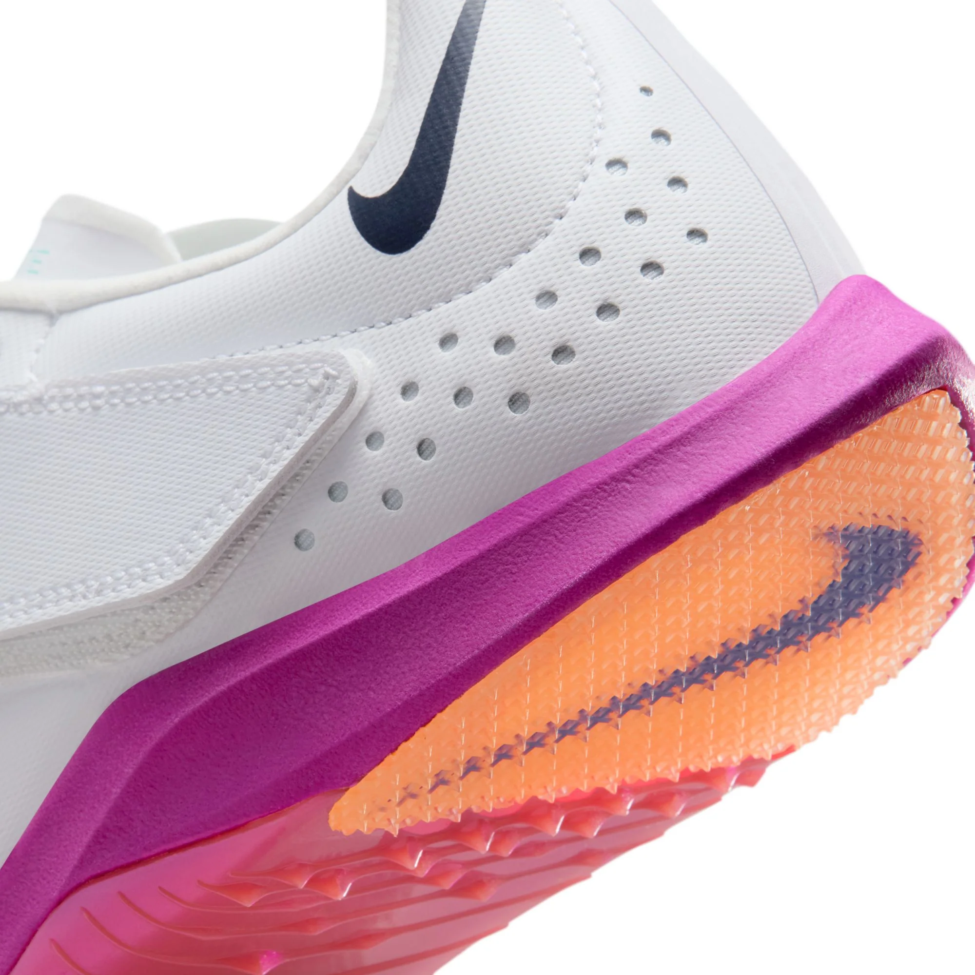 Unisex Air Zoom Long Jump Elite (101 - White/Obsidian-Bright Crimson) - Image 5