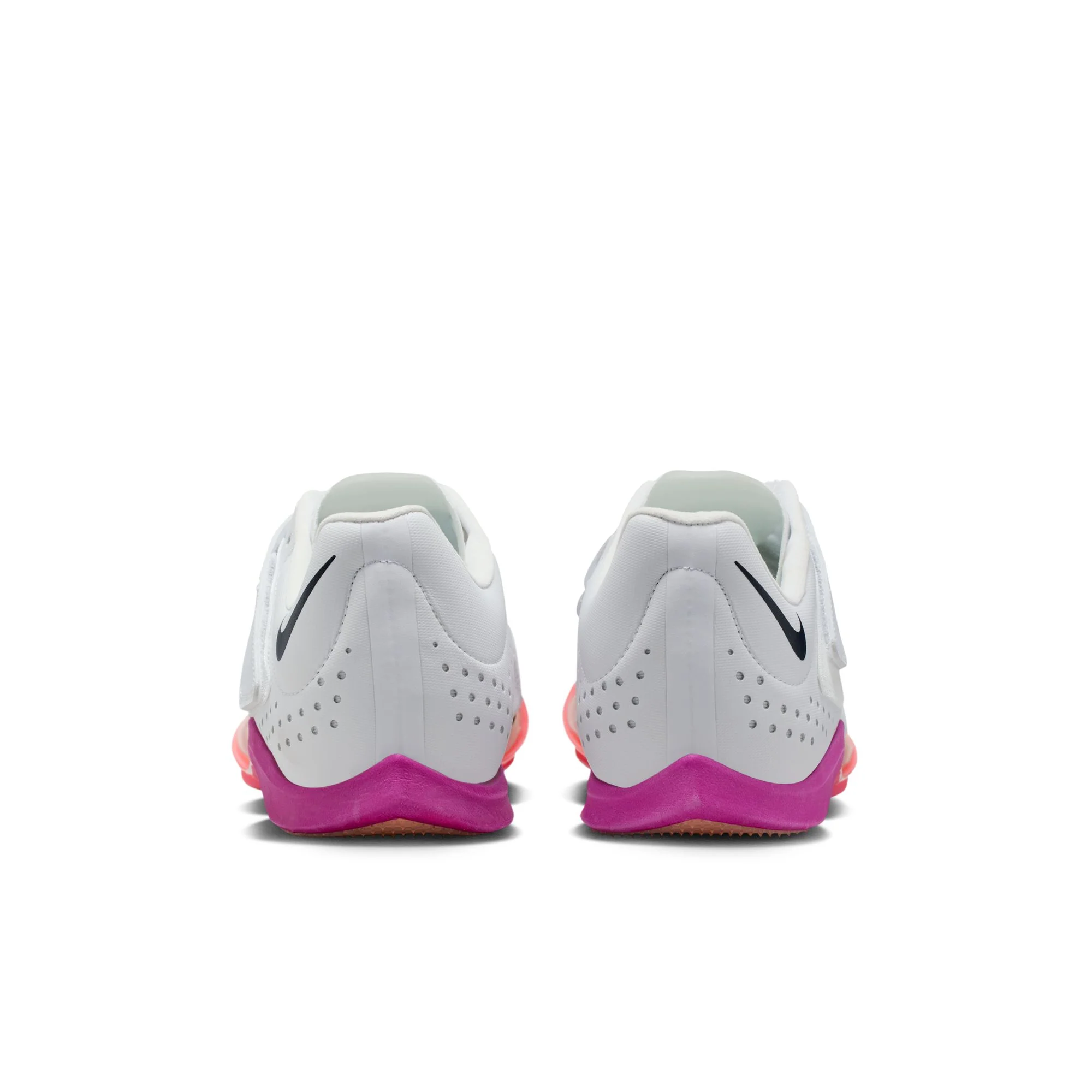 Unisex Air Zoom Long Jump Elite (101 - White/Obsidian-Bright Crimson) - Image 6