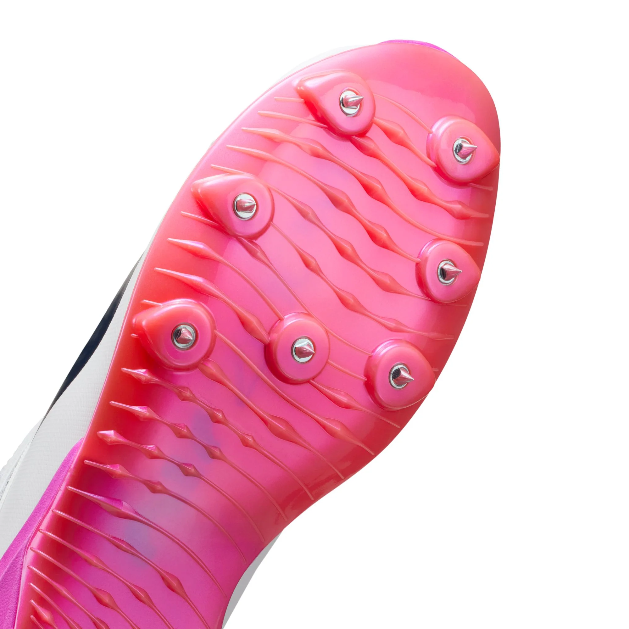 Unisex Air Zoom Long Jump Elite (101 - White/Obsidian-Bright Crimson) - Image 9