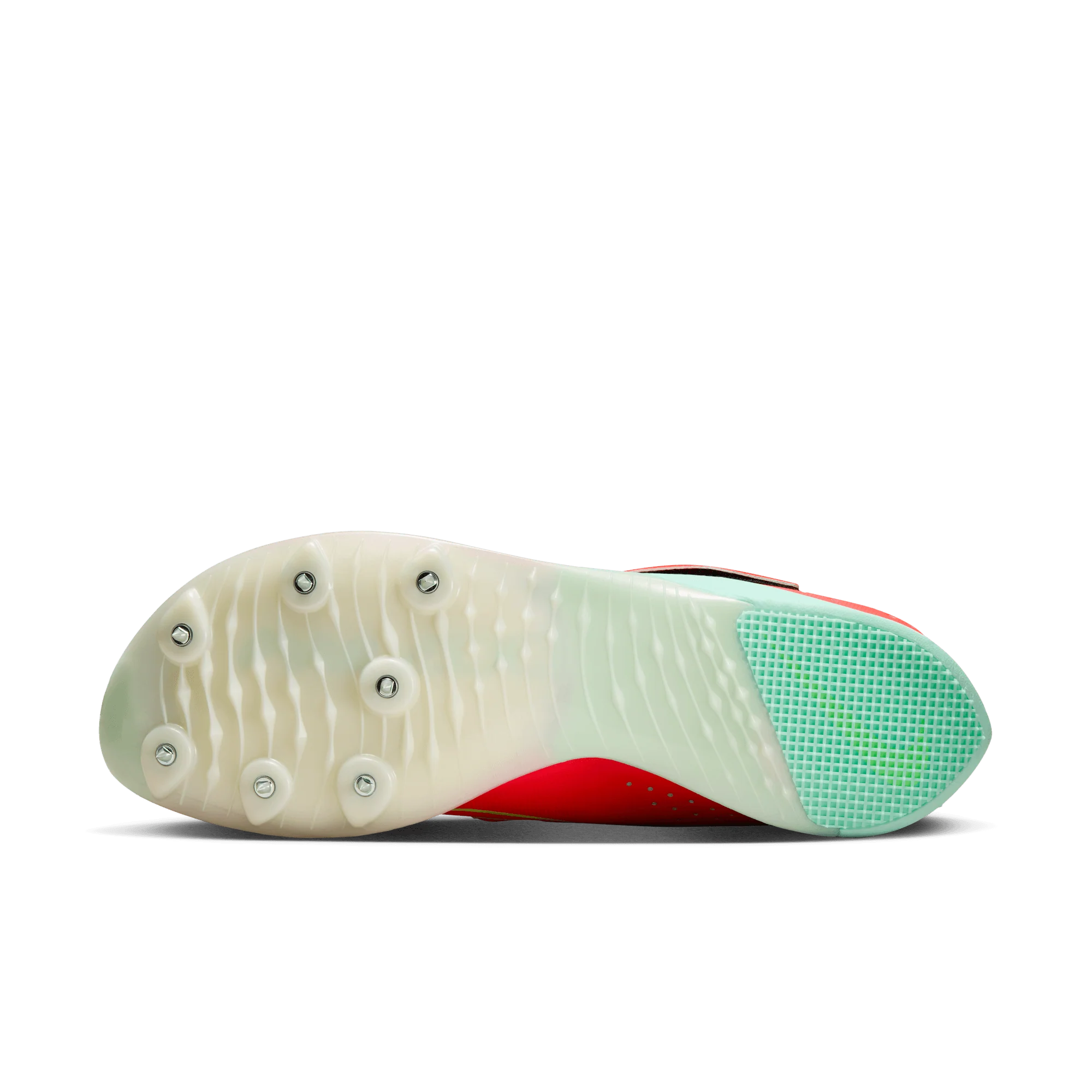 Unisex Air Zoom Long Jump Elite (600 - Bright Crimson/Washed Coral-Lime Blast) - Image 8