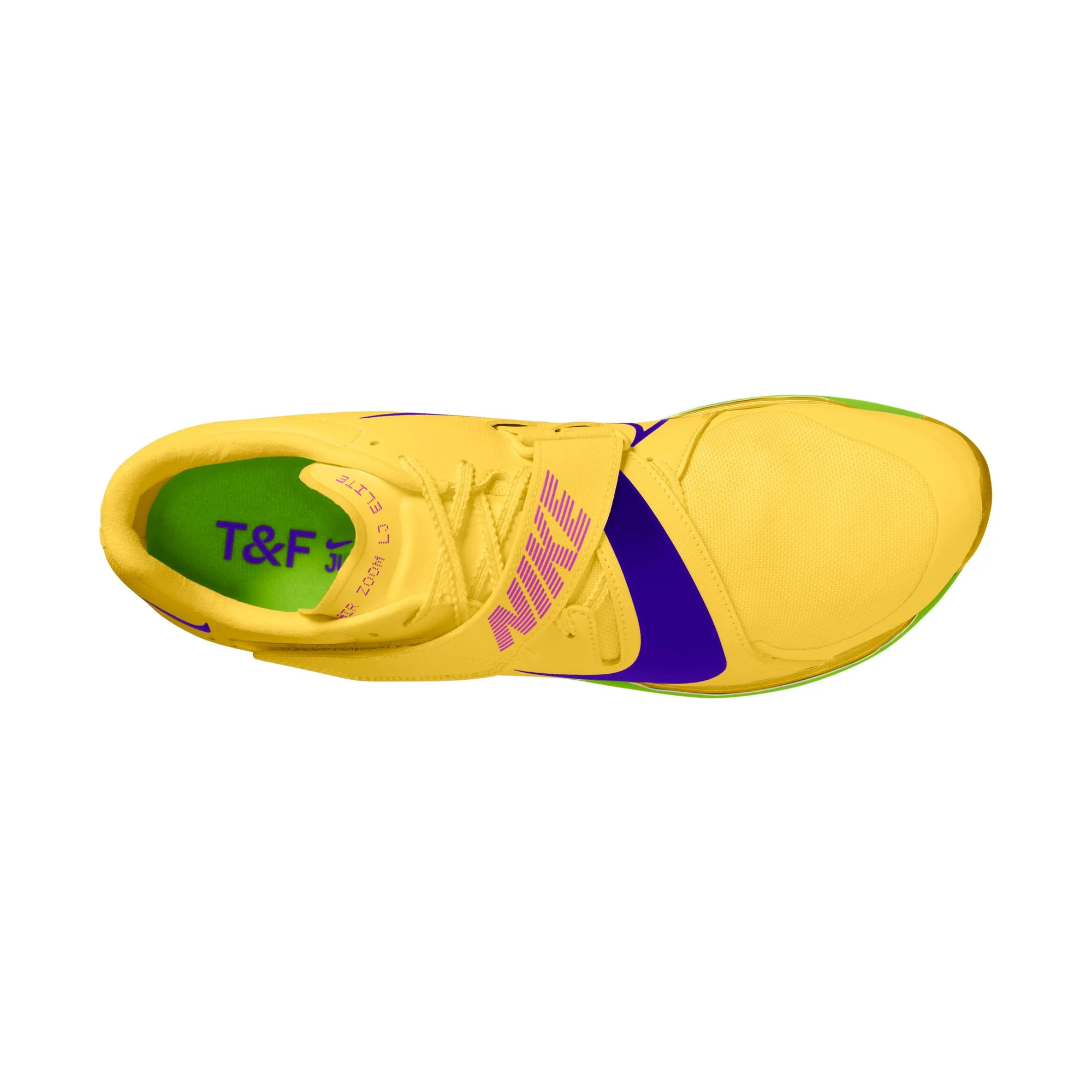 Unisex Air Zoom Long Jump Elite (800 - Citron Pulse/Indigo Burst-Volt Ice) - Image 8