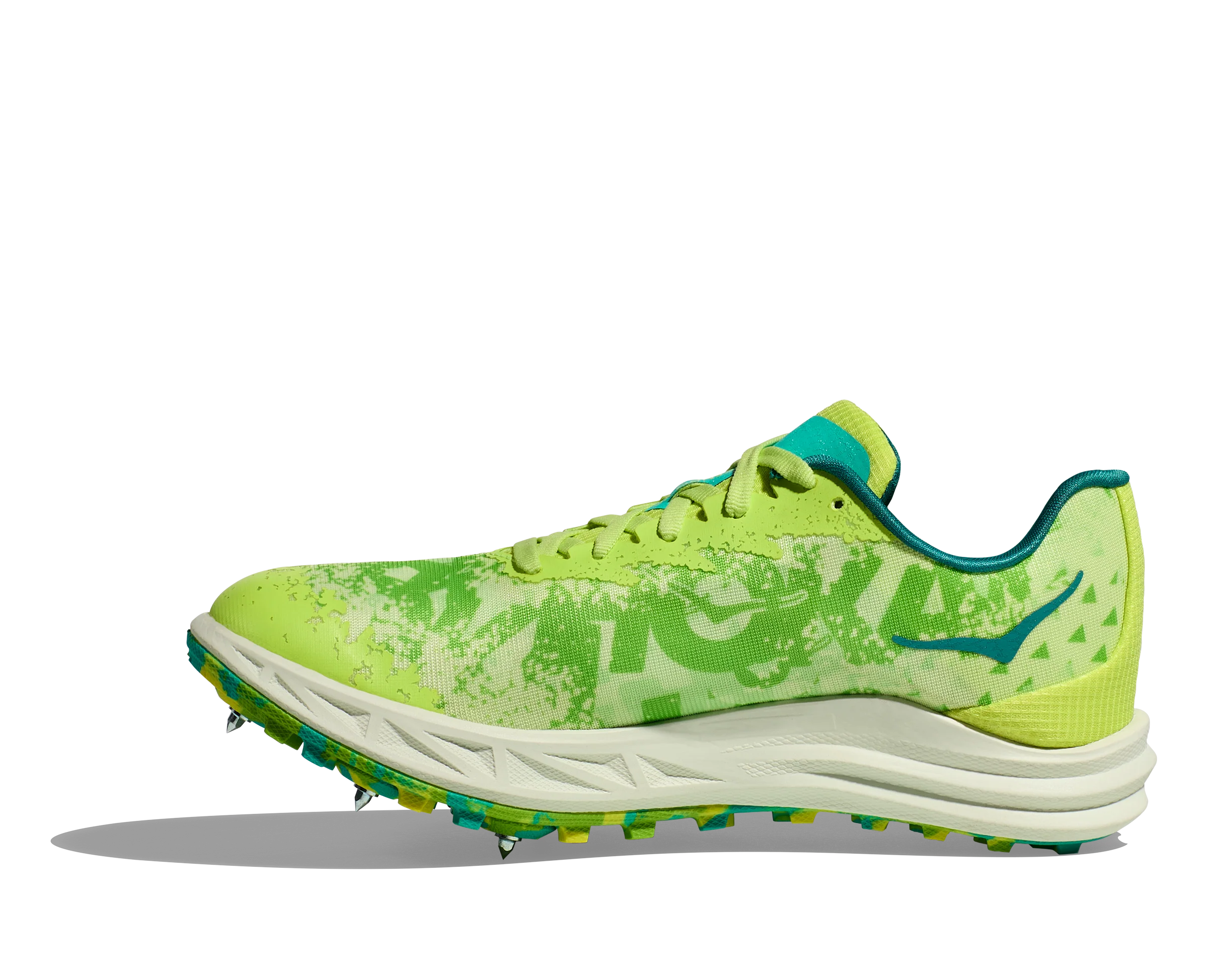 Unisex Crescendo XC Spikes (LLC - Lettuce/Electric Lime) - Image 2