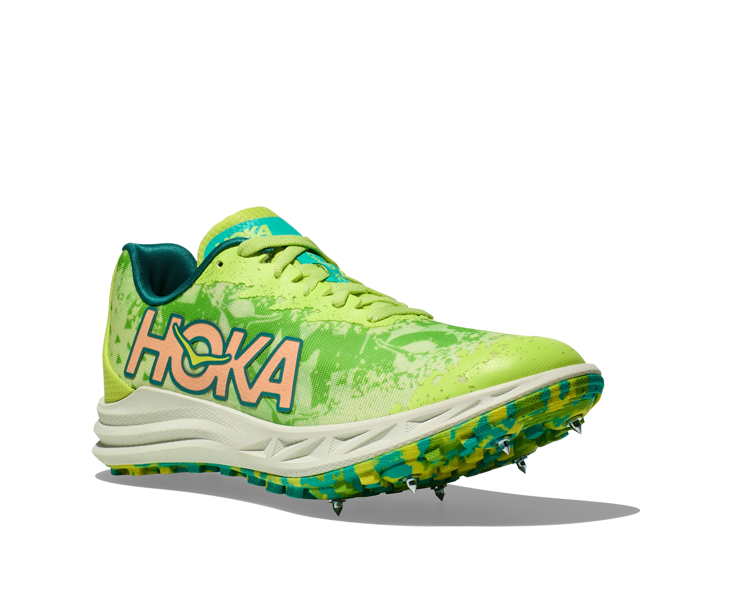 Unisex Crescendo XC Spikes (LLC - Lettuce/Electric Lime) - Image 3