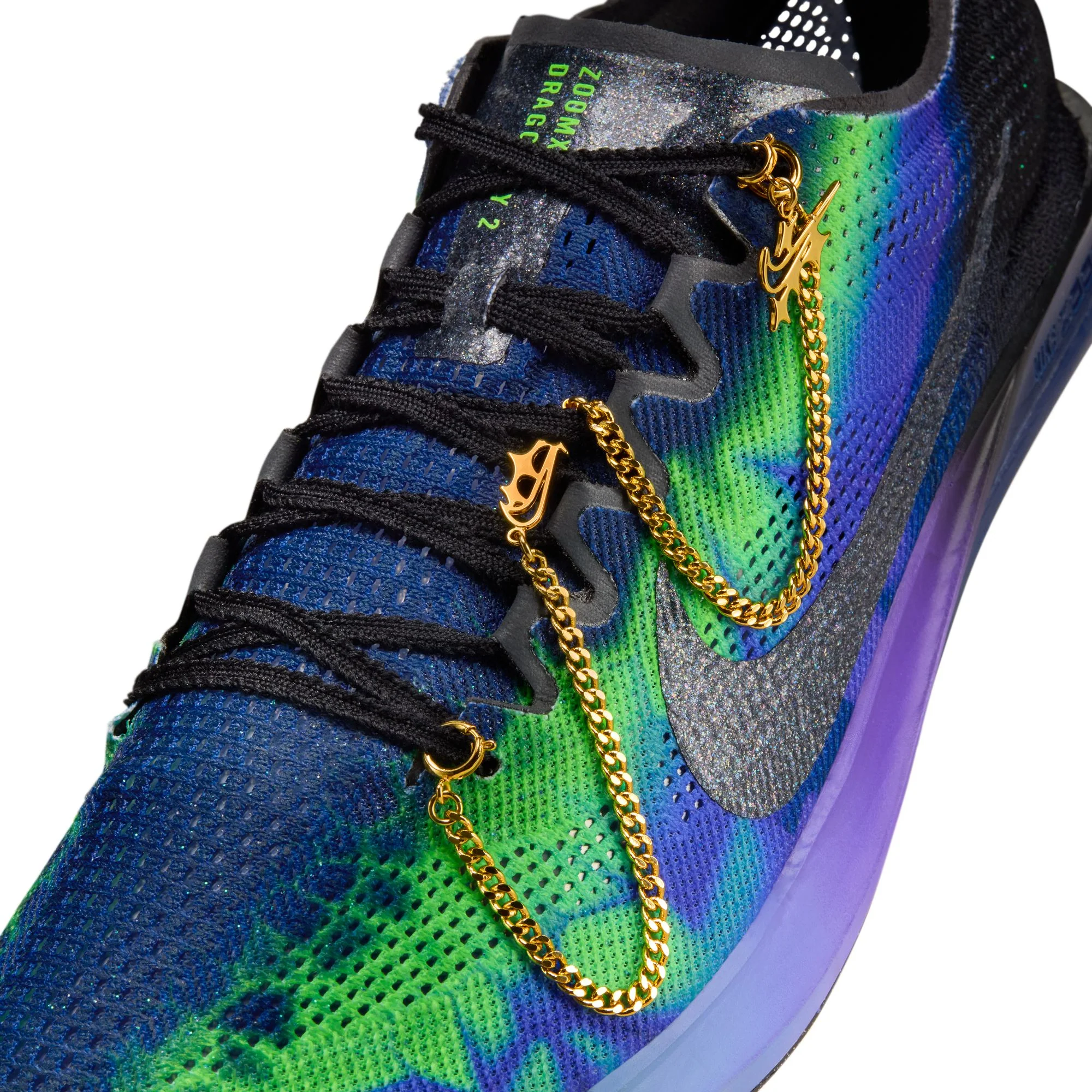 Unisex Dragonfly 2 Glam (500 - Fierce Purple/Black-Electric Green) - Image 4
