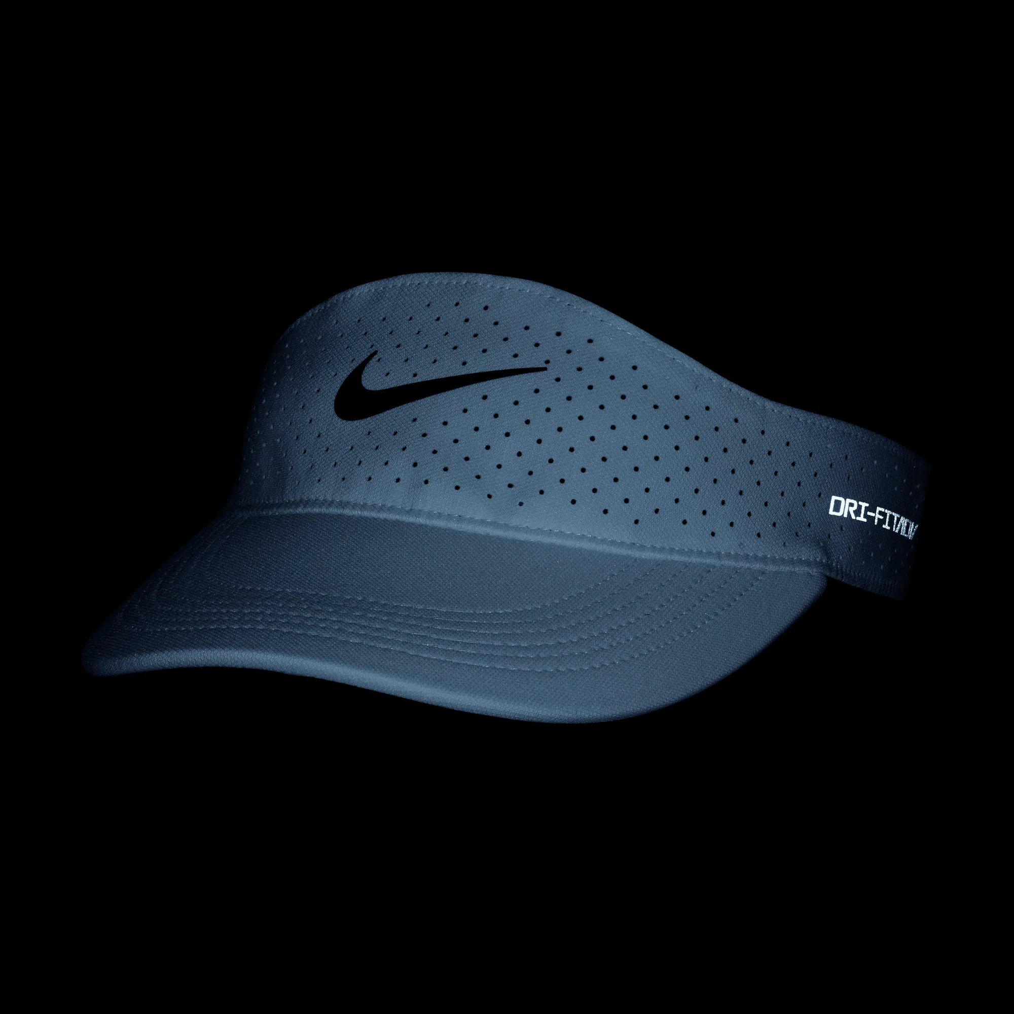 Unisex DRI-FIT ADV Ace Visor (100 - White/Anthracite/Black) - Image 3