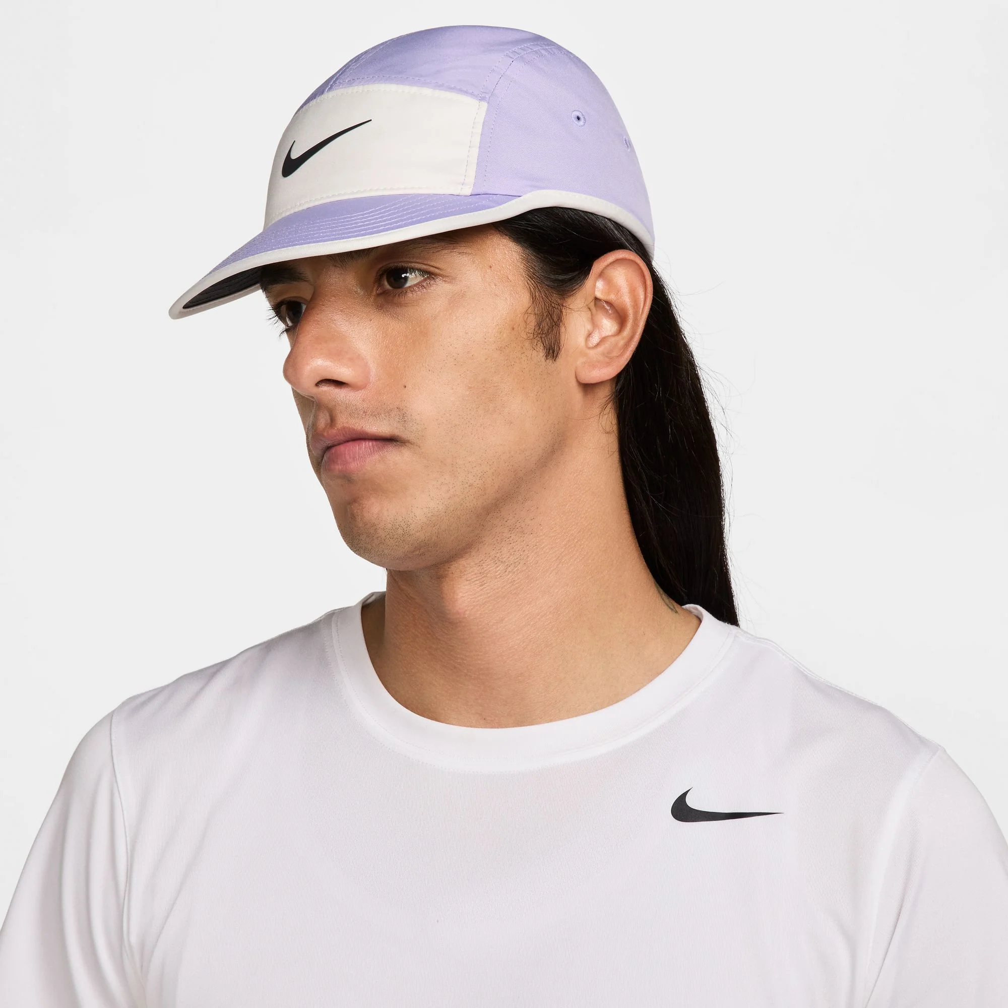 Unisex DRI-Fit Fly Unstructured Swoosh Cap (533 - Lilac Ice/Phantom/Black) - Image 2
