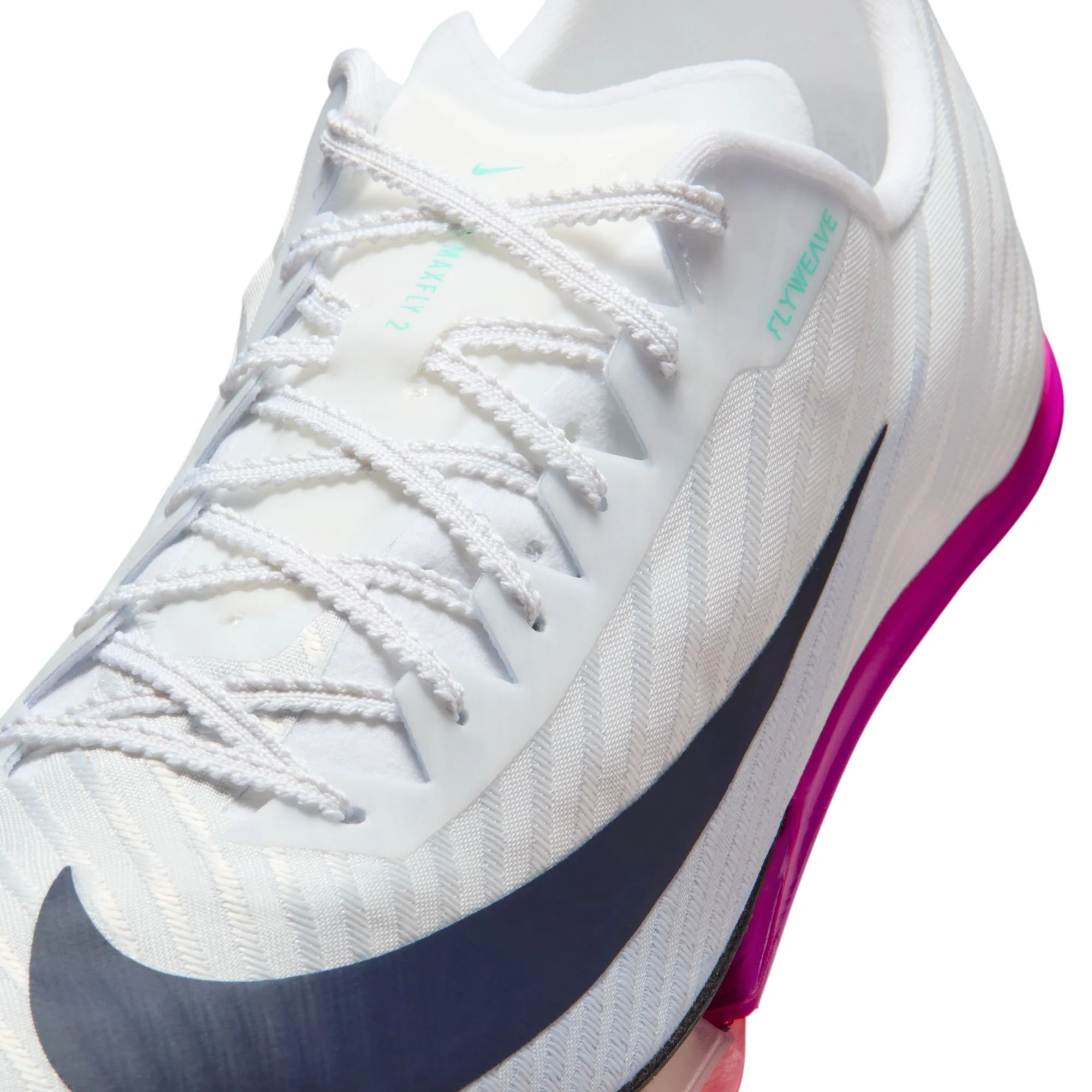 Unisex Maxfly 2 (100 - White/Bright Crimson/Hyper Turquoise/Obsidian) - Image 4