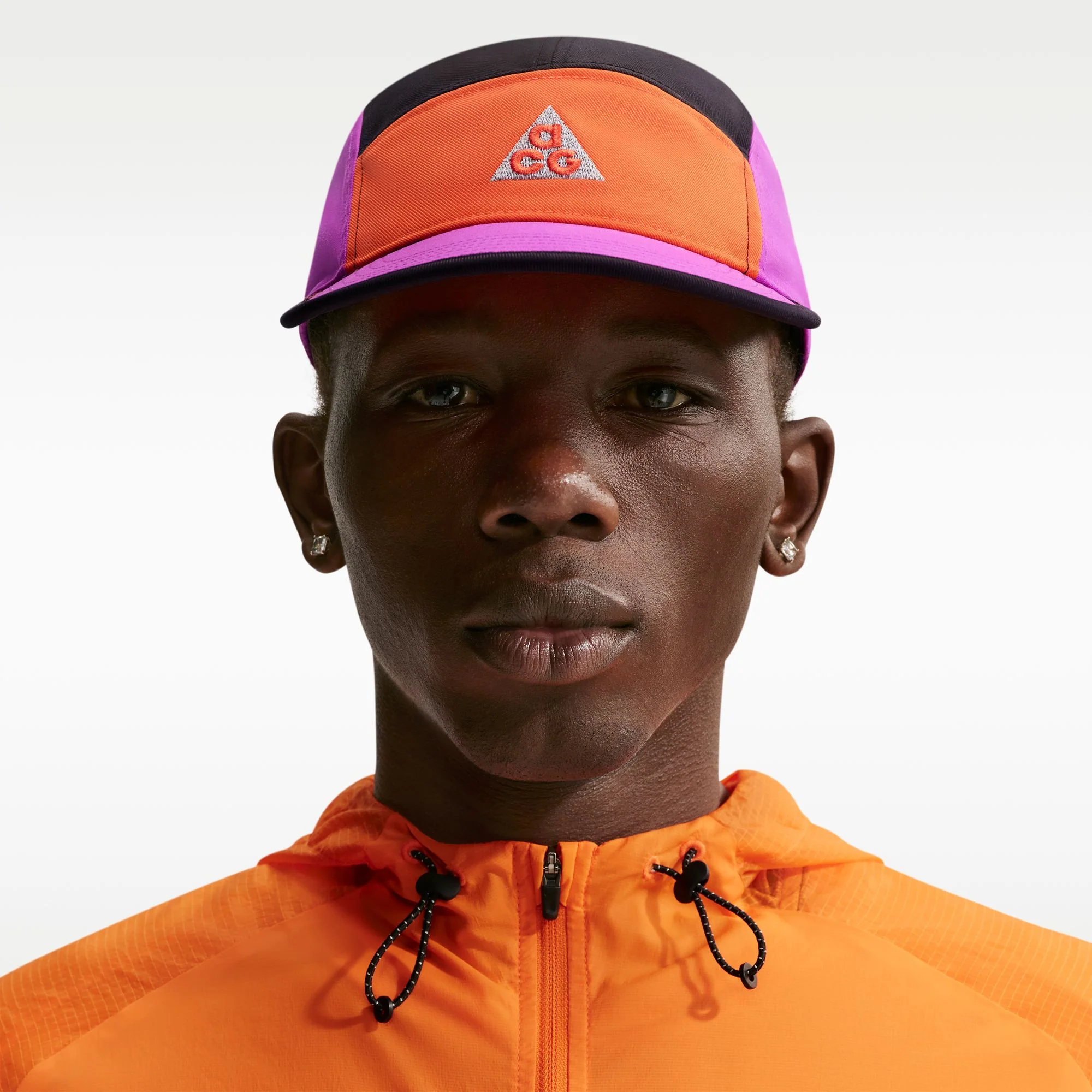 Unisex Nike ACG Fly Unstructured Cap (819 - Safety Orange/Vivid Purple/Safety Orange)