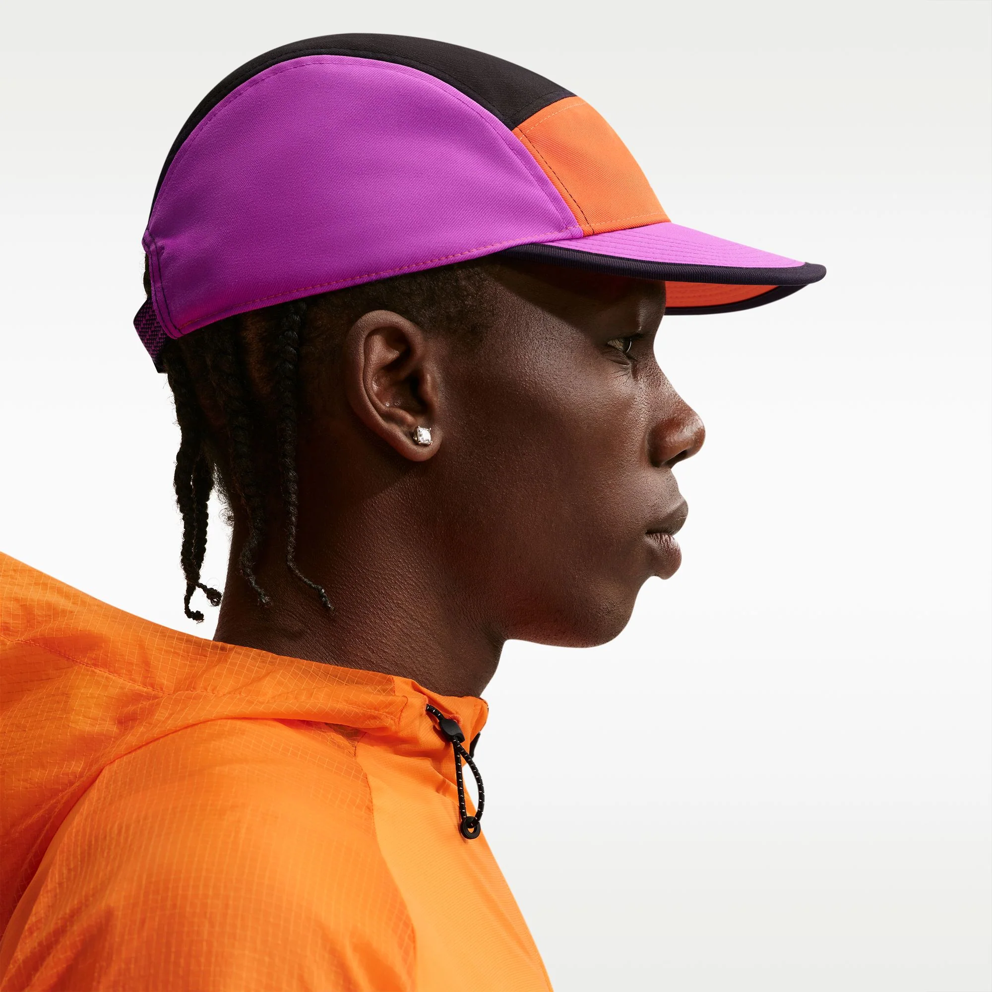 Unisex Nike ACG Fly Unstructured Cap (819 - Safety Orange/Vivid Purple/Safety Orange) - Image 5