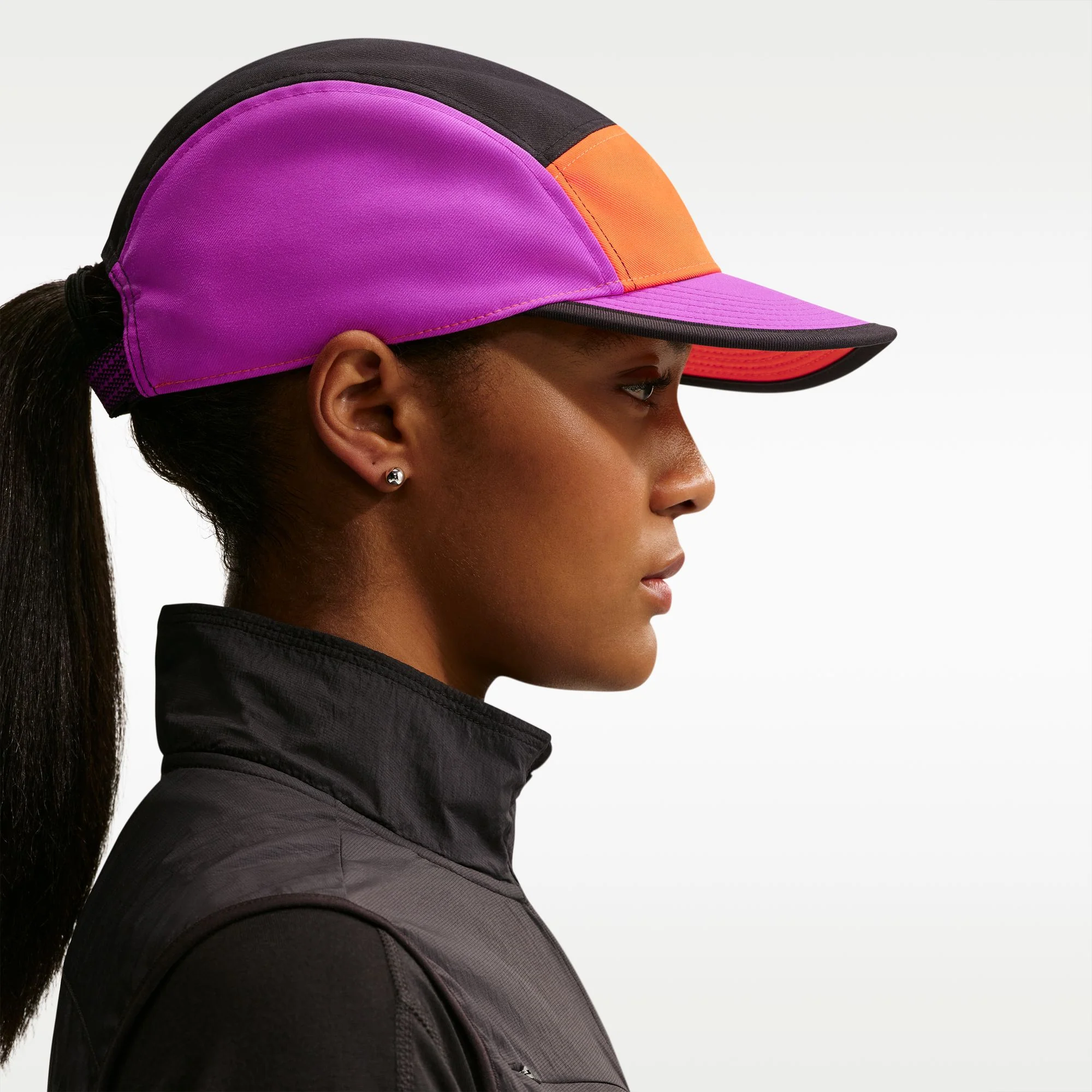 Unisex Nike ACG Fly Unstructured Cap (819 - Safety Orange/Vivid Purple/Safety Orange) - Image 6