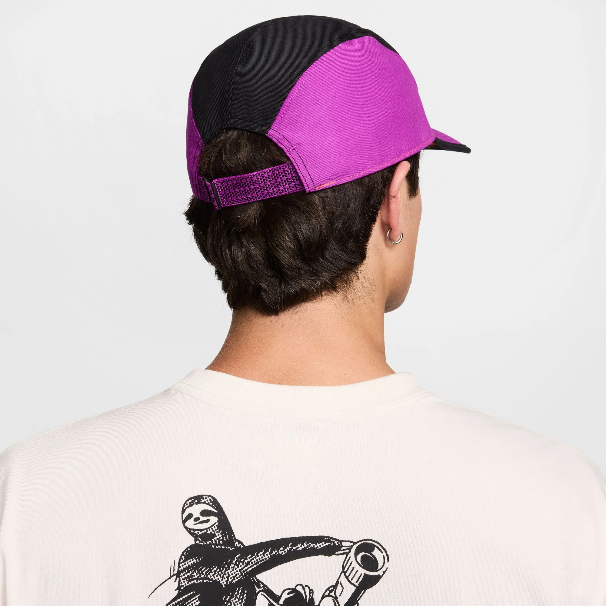 Unisex Nike ACG Fly Unstructured Cap (819 - Safety Orange/Vivid Purple/Safety Orange) - Image 7