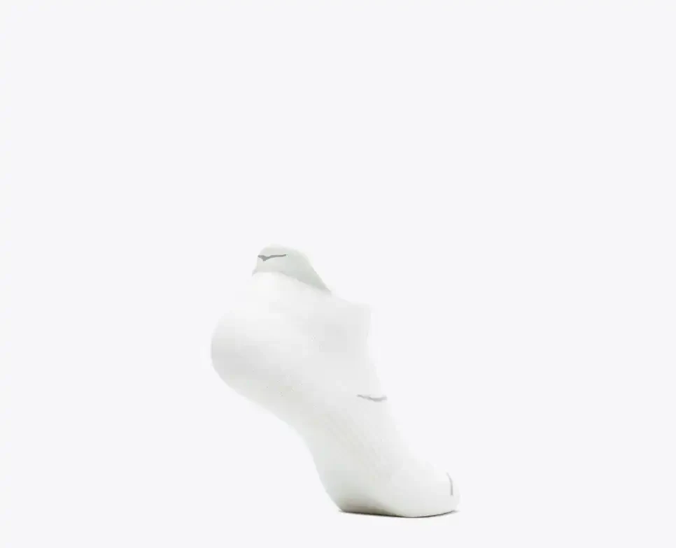 Unisex No Show Run Sock (WHT - White) - Image 3