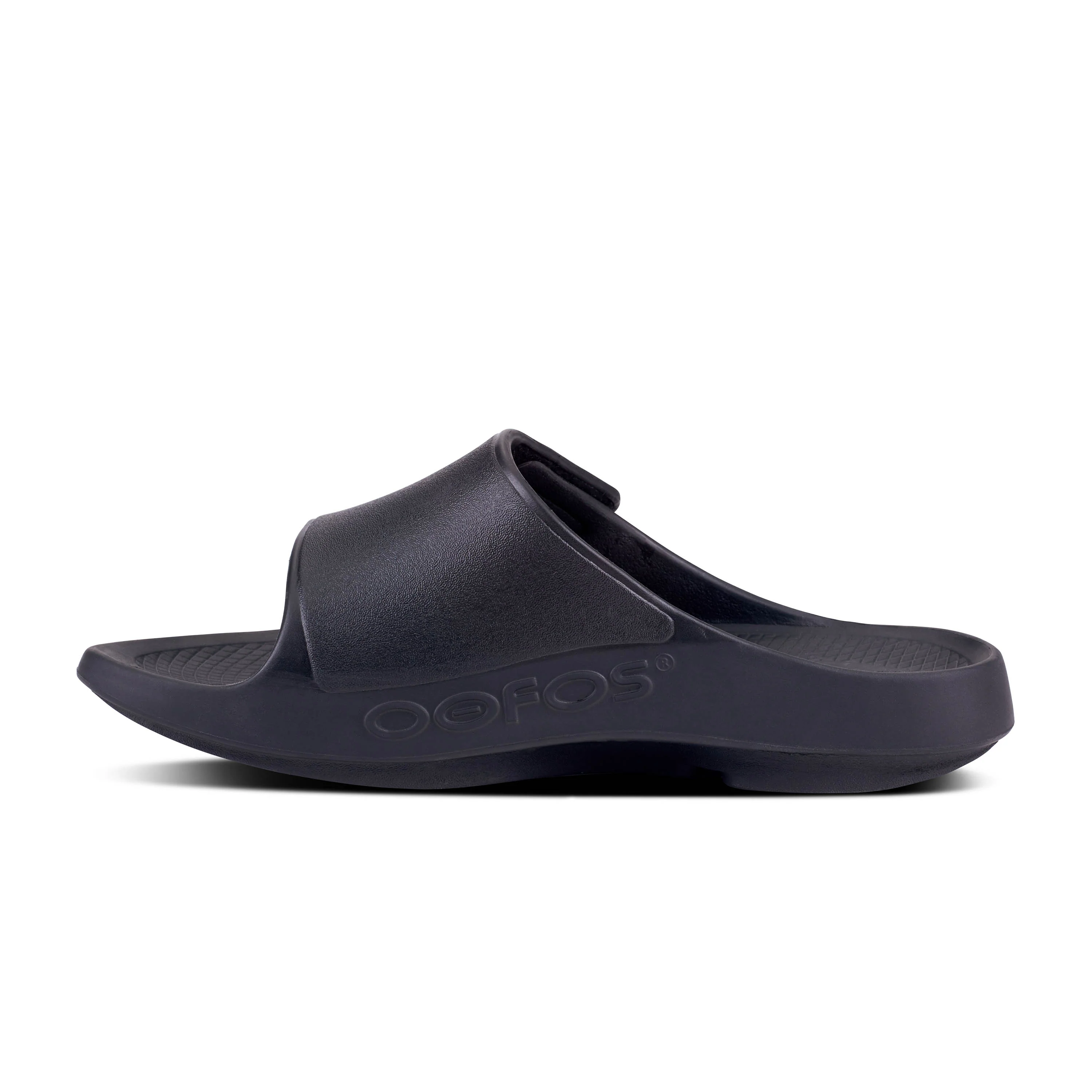 Unisex OOahh Sport Flex Slide Sandal (Matte Black) - Image 3