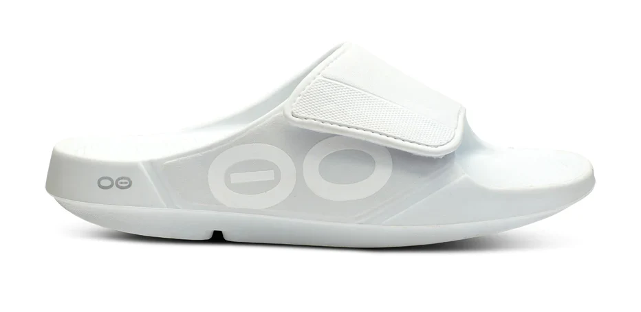Unisex OOahh Sport Flex Slide Sandal (White) - Image 2