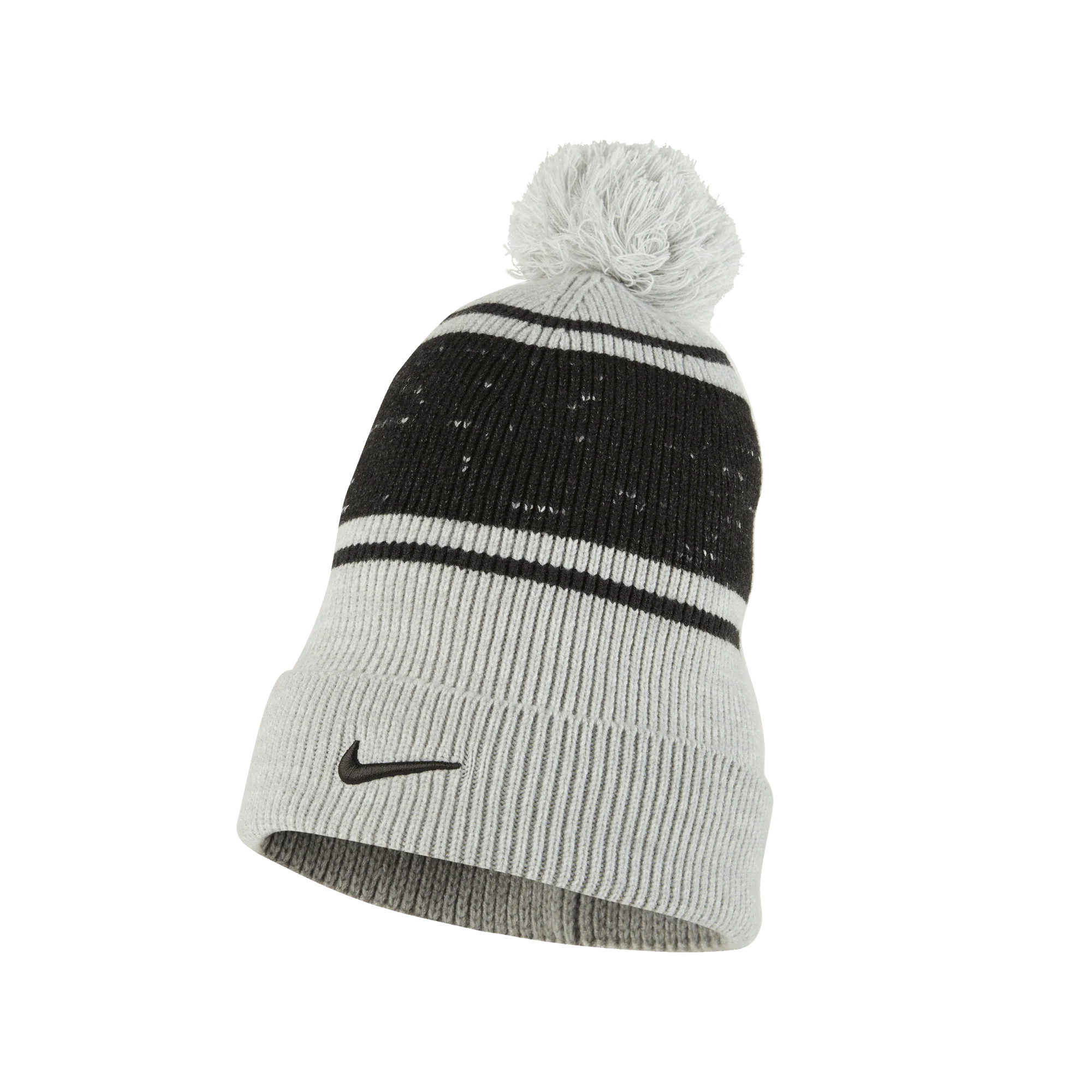 Unisex Peak Cuffed Beanie (025 - Photon Dust/Light Smoke/Black)