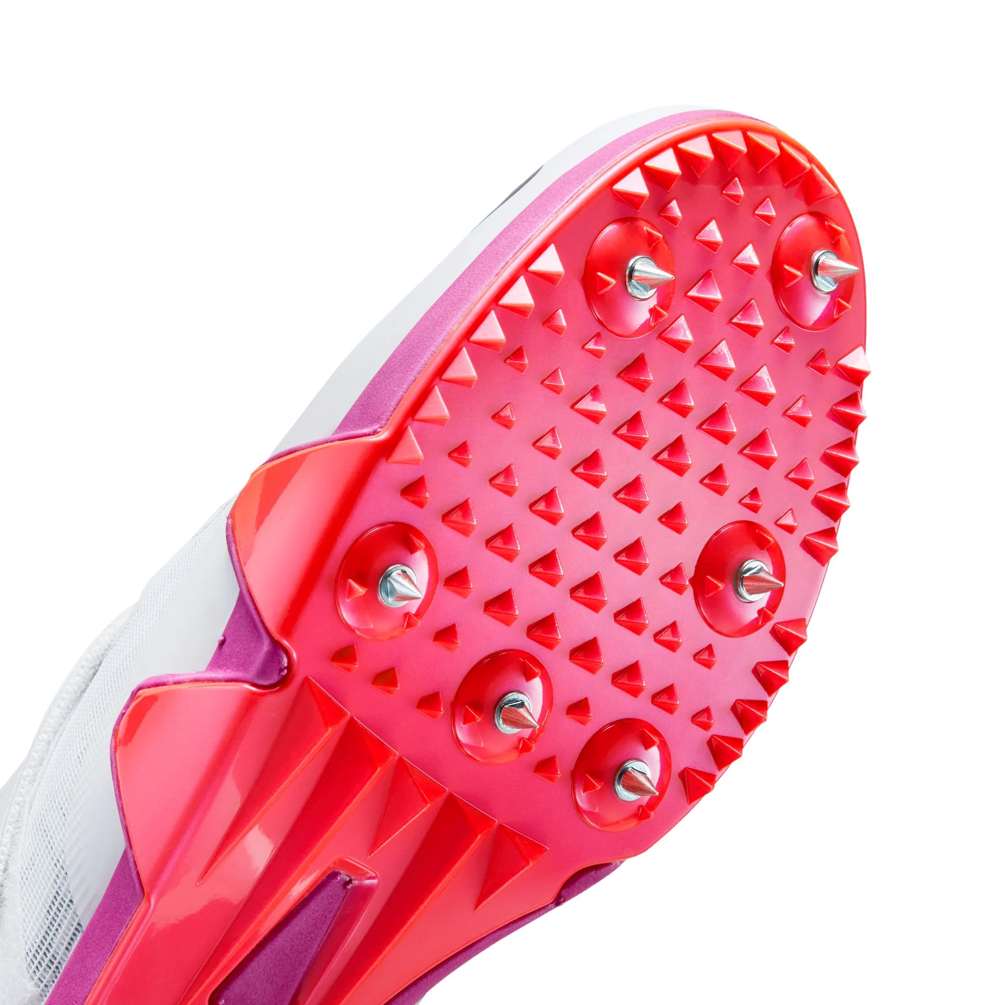 Unisex Pole Vault Elite (101 - White/Obsidian-Teal Tint-Fire Pink) - Image 10