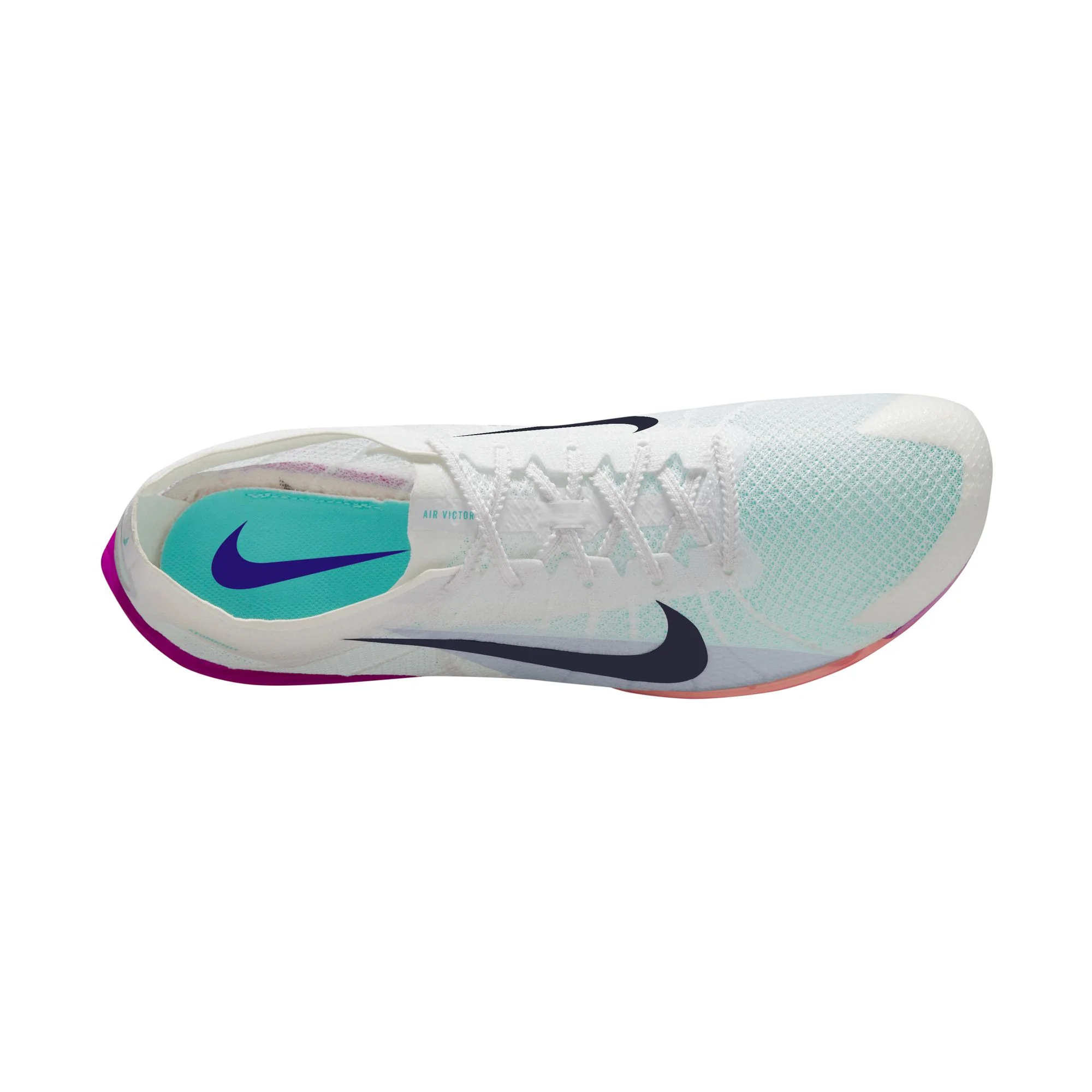 Unisex Victory 2 (101 - White/Obsidian-Bright Crimson-Fire Pink) - Image 8