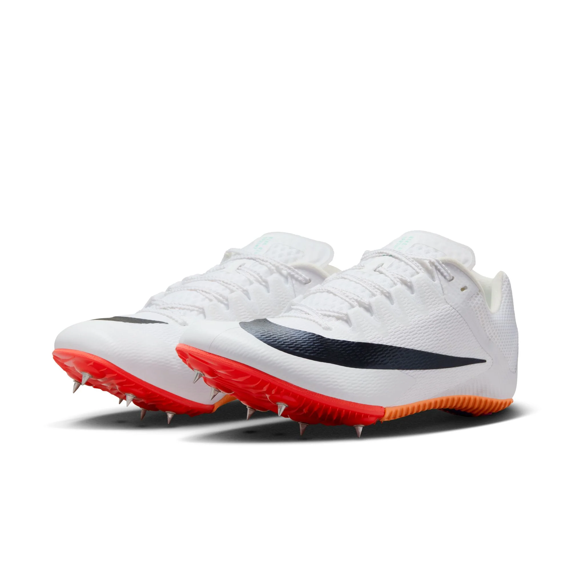 Unisex Zoom Rival Sprint (101 - White/Obsidian-Bright Crimson-Hyper Turq) - Image 3
