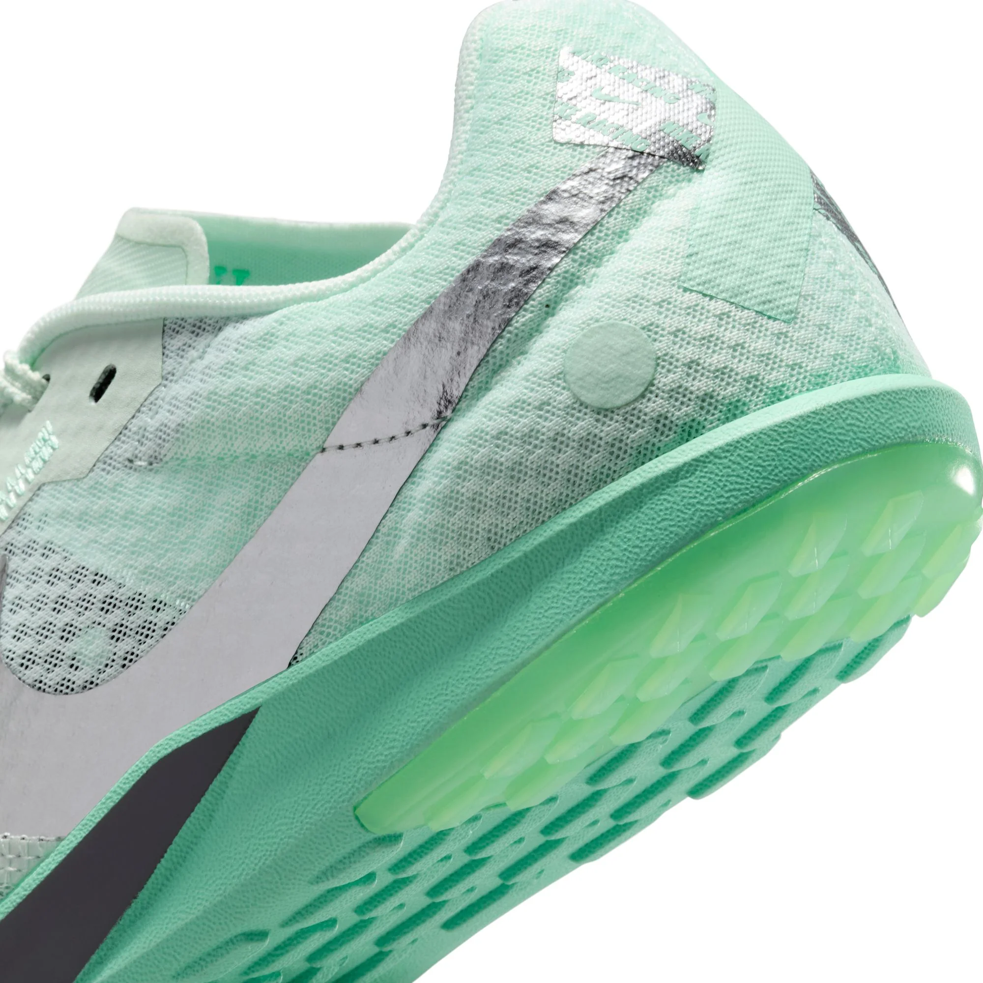 Unisex Zoom Rival XC 6 (300 - Barley Green/metallic Silver-Green Glow) - Image 5