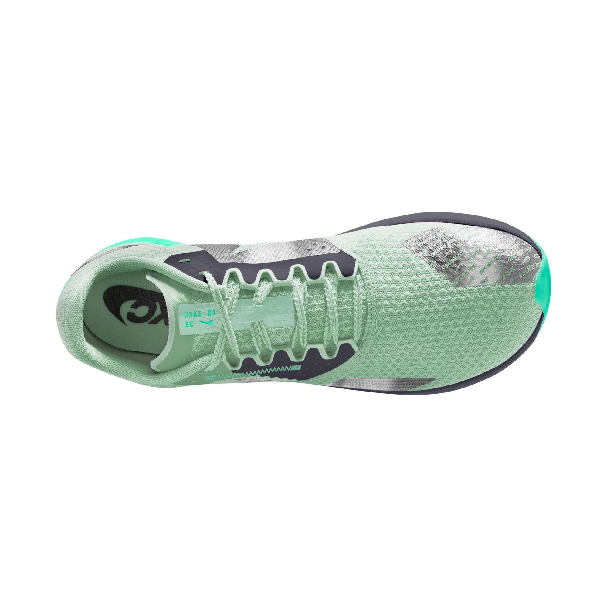 Unisex Zoom Rival XC 6 (300 - Barley Green/metallic Silver-Green Glow) - Image 7