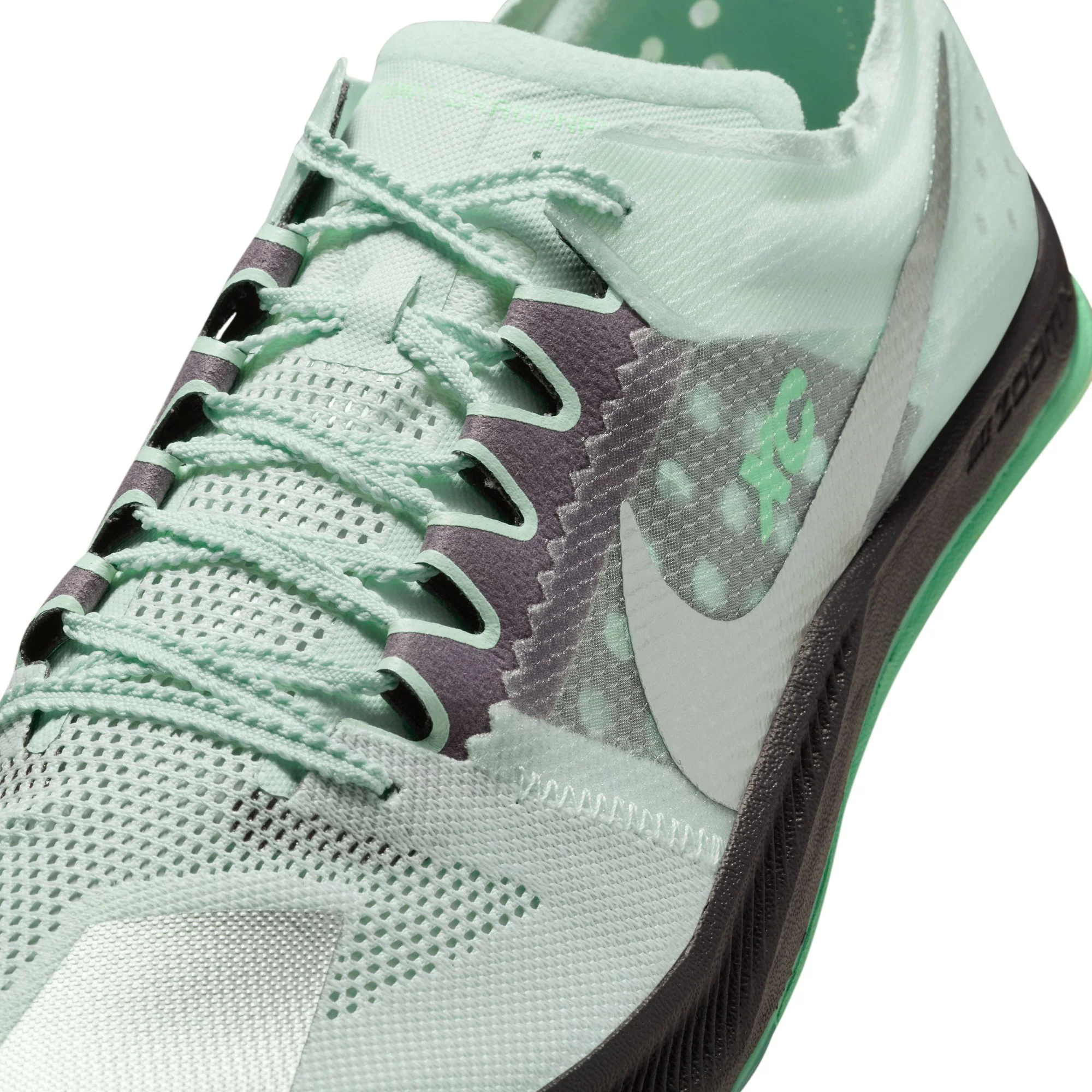 Unisex ZoomX Dragonfly XC (300 - Barley Green/Metallic Silver-Green Glow) - Image 4