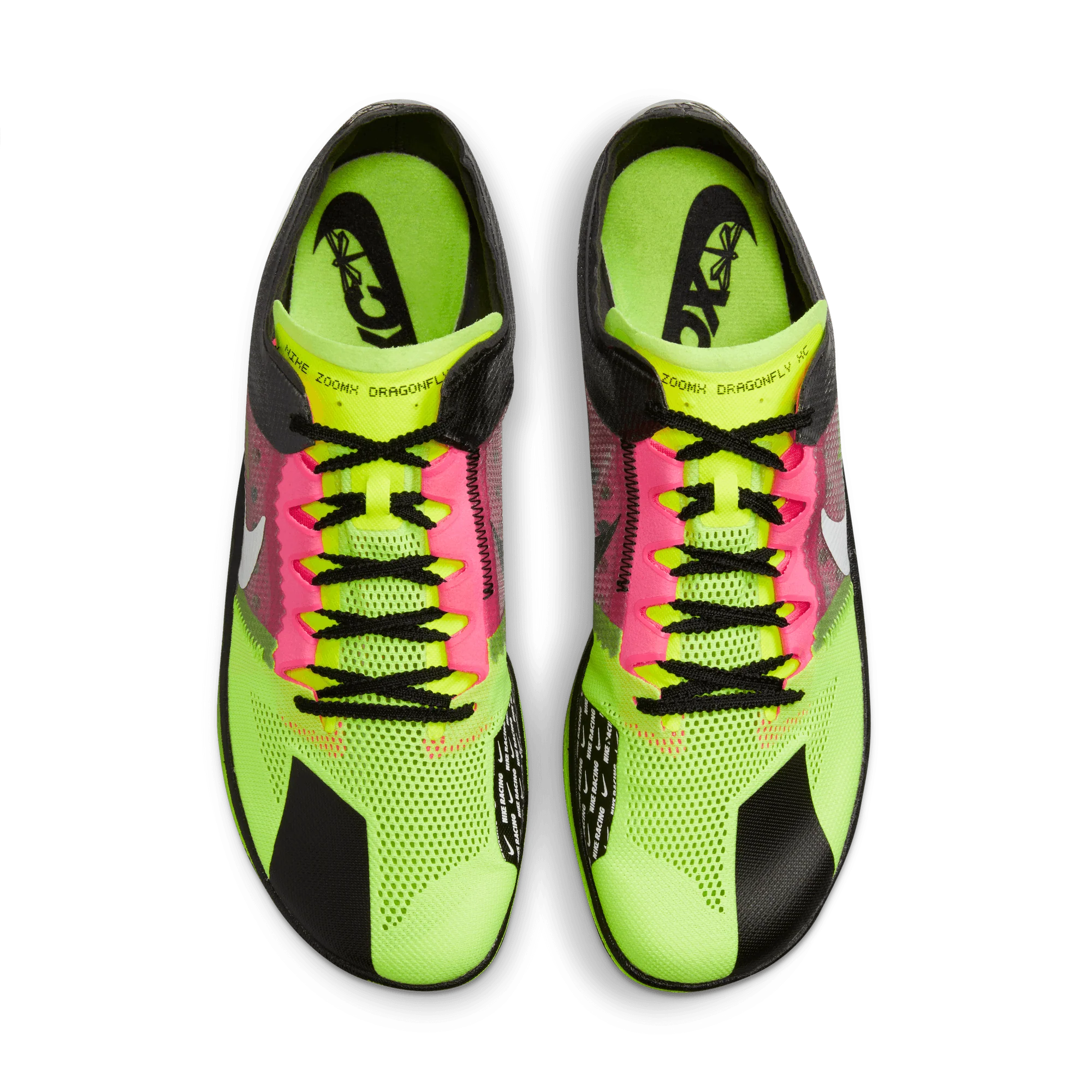 Unisex ZoomX Dragonfly XC (700 - Volt/White-Black-Hyper Pink) - Image 6