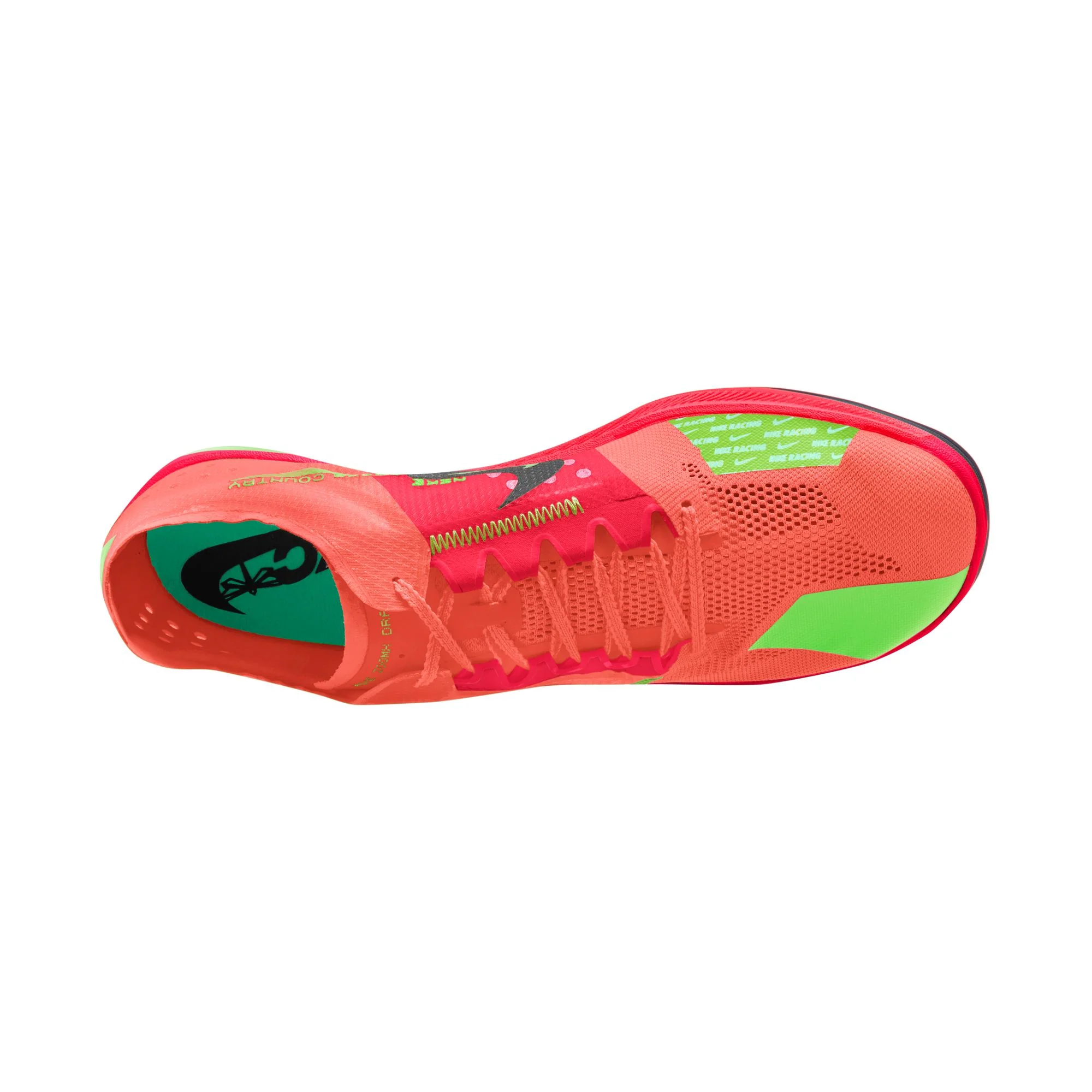 Unisex ZoomX Dragonfly XC (800 - Hyper Orange/Lime Blast-Bright Crimson) - Image 7