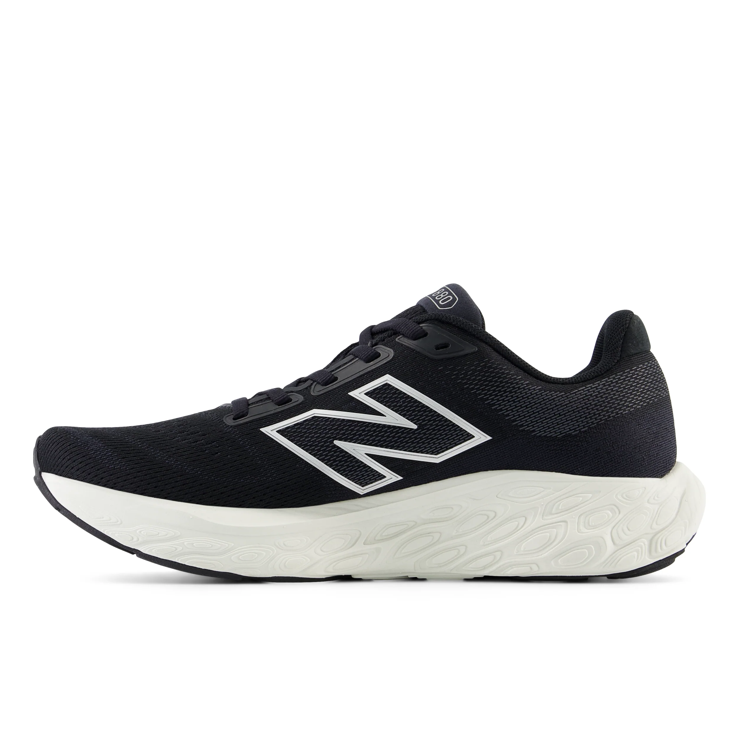 Women’s Fresh Foam X 880 v14 (K - Black/Sea Salt/Silver Metallic) - Image 2