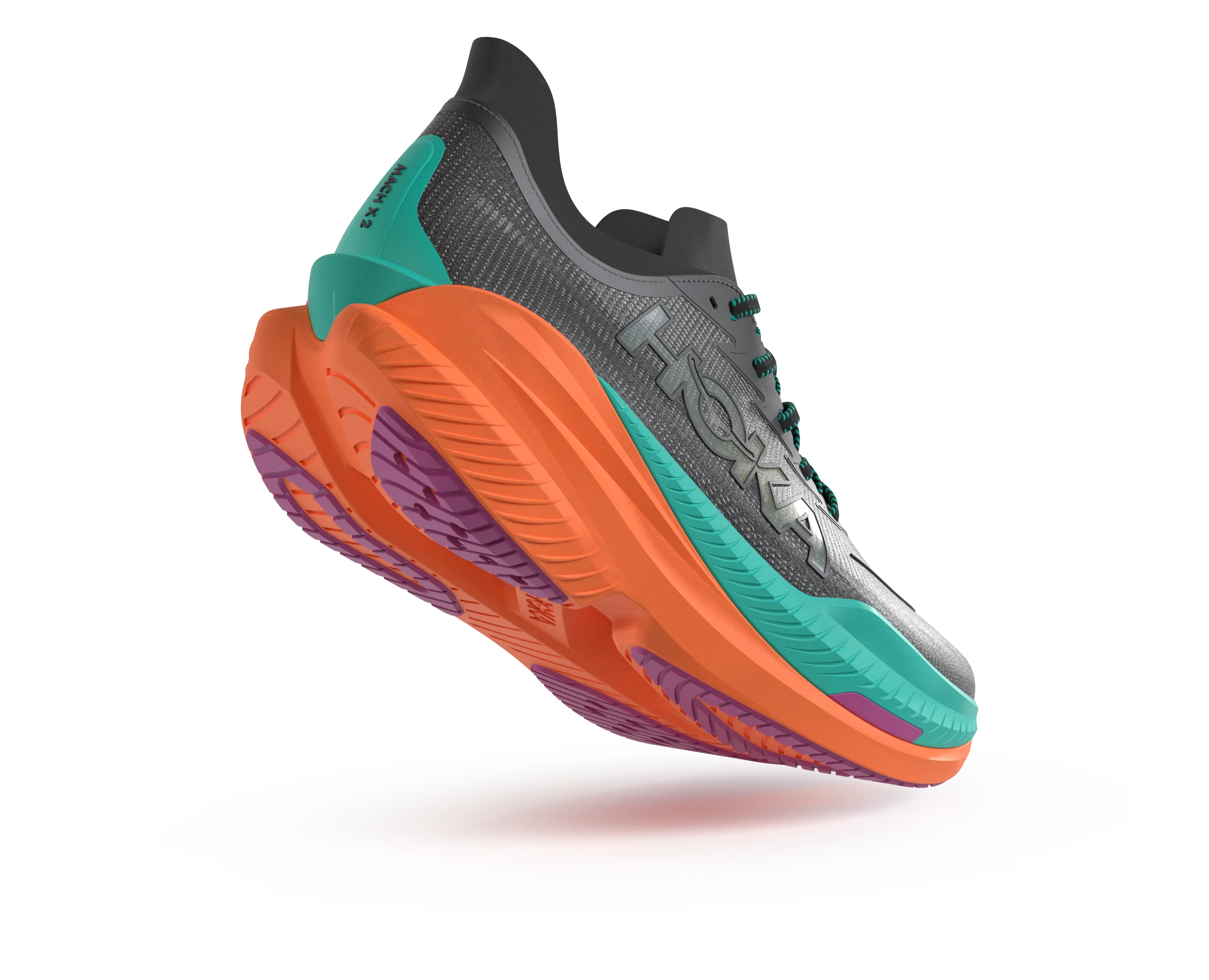 Women’s Mach X 2 (BCQ - Black/Electric Aqua) - Image 5