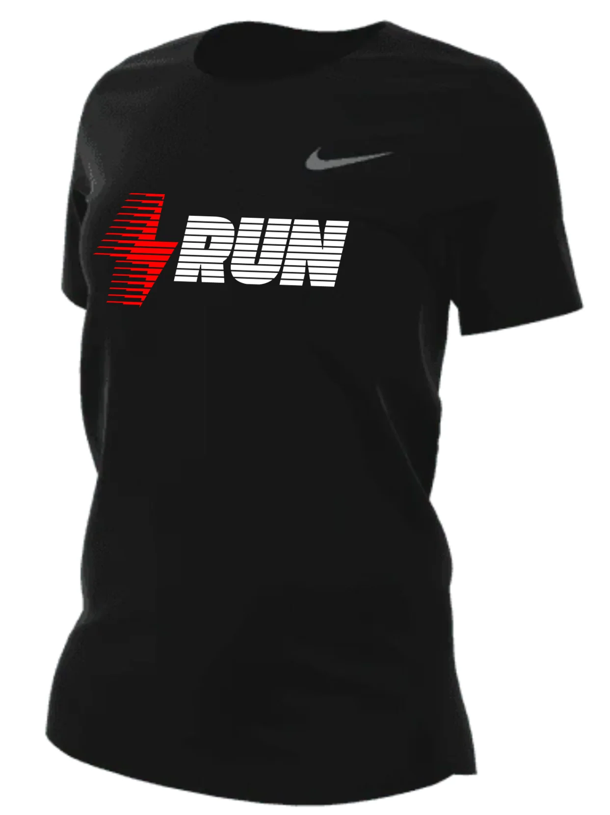 Women’s Nike x TCRC Legend Short Sleeve Tee (010 - Black/White/Red)