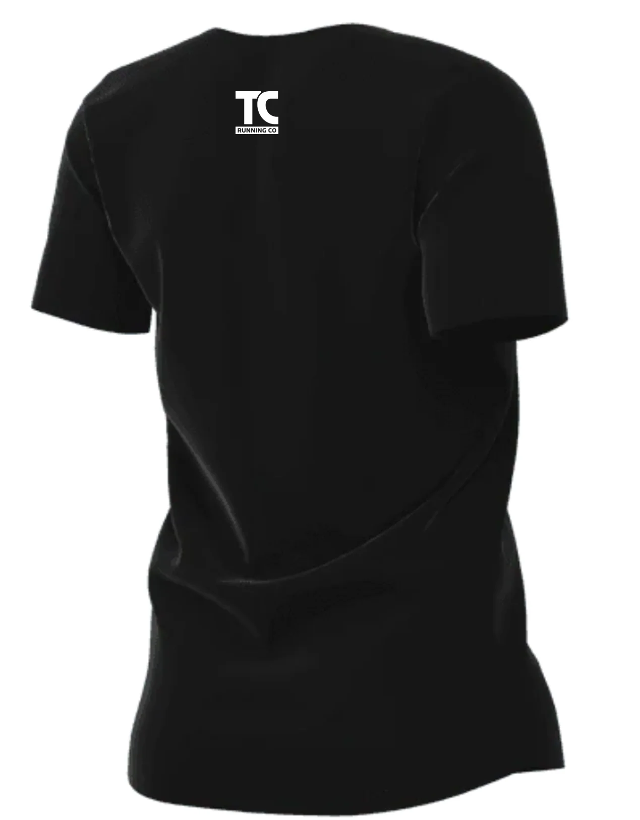Women’s Nike x TCRC Legend Short Sleeve Tee (010 - Black/White/Red) - Image 2