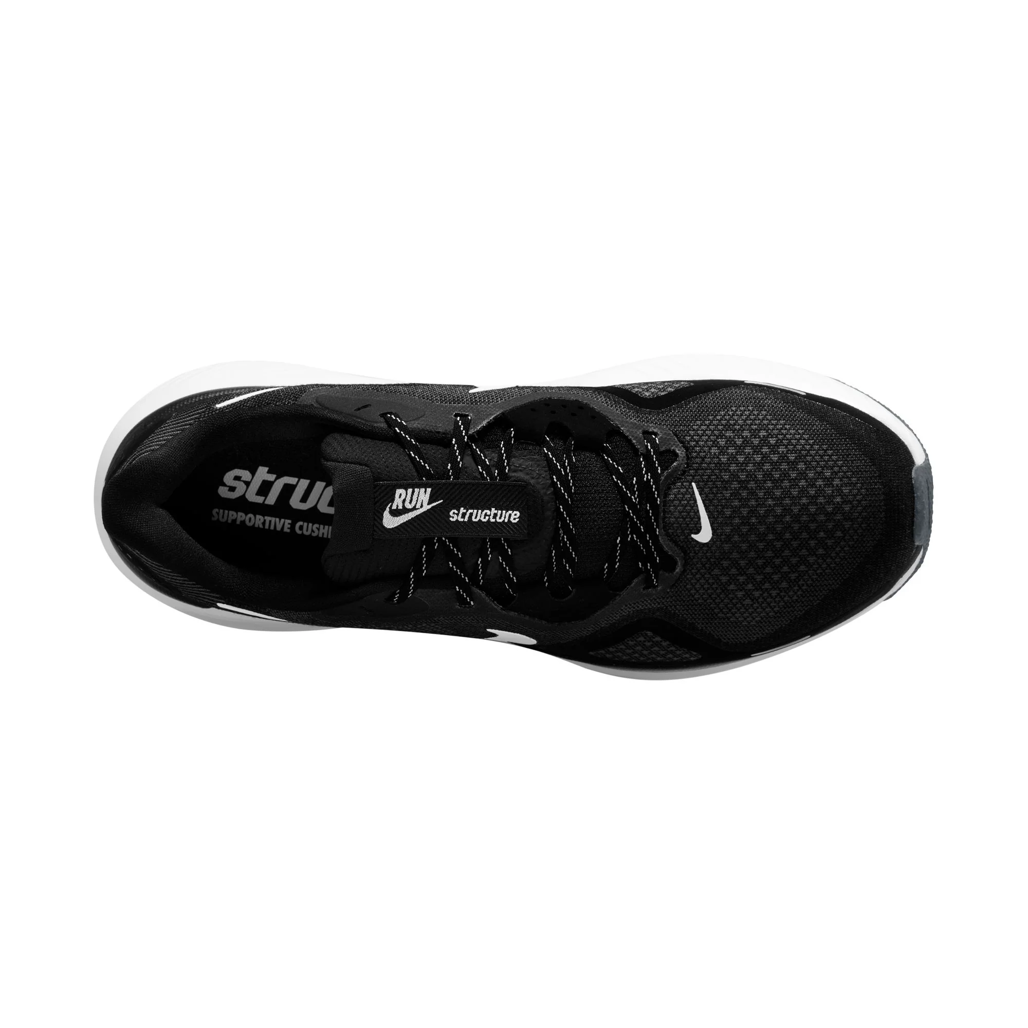 Women’s Structure 26 (003 - Black/White-Cool Grey-Metallic Silver) - Image 7