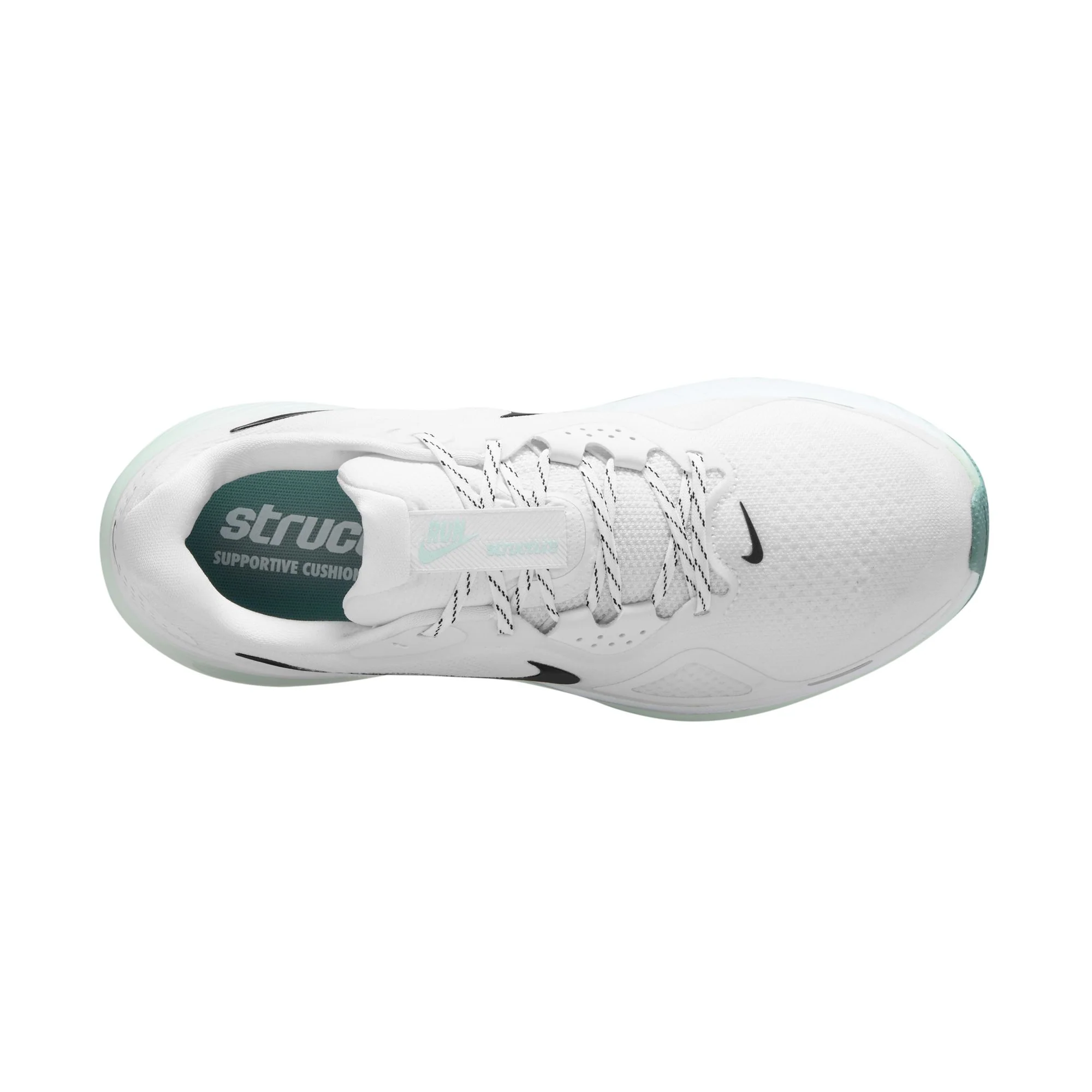 Women’s Structure 26 (100 - White/Black-Barely Green-Mint Foam) - Image 7