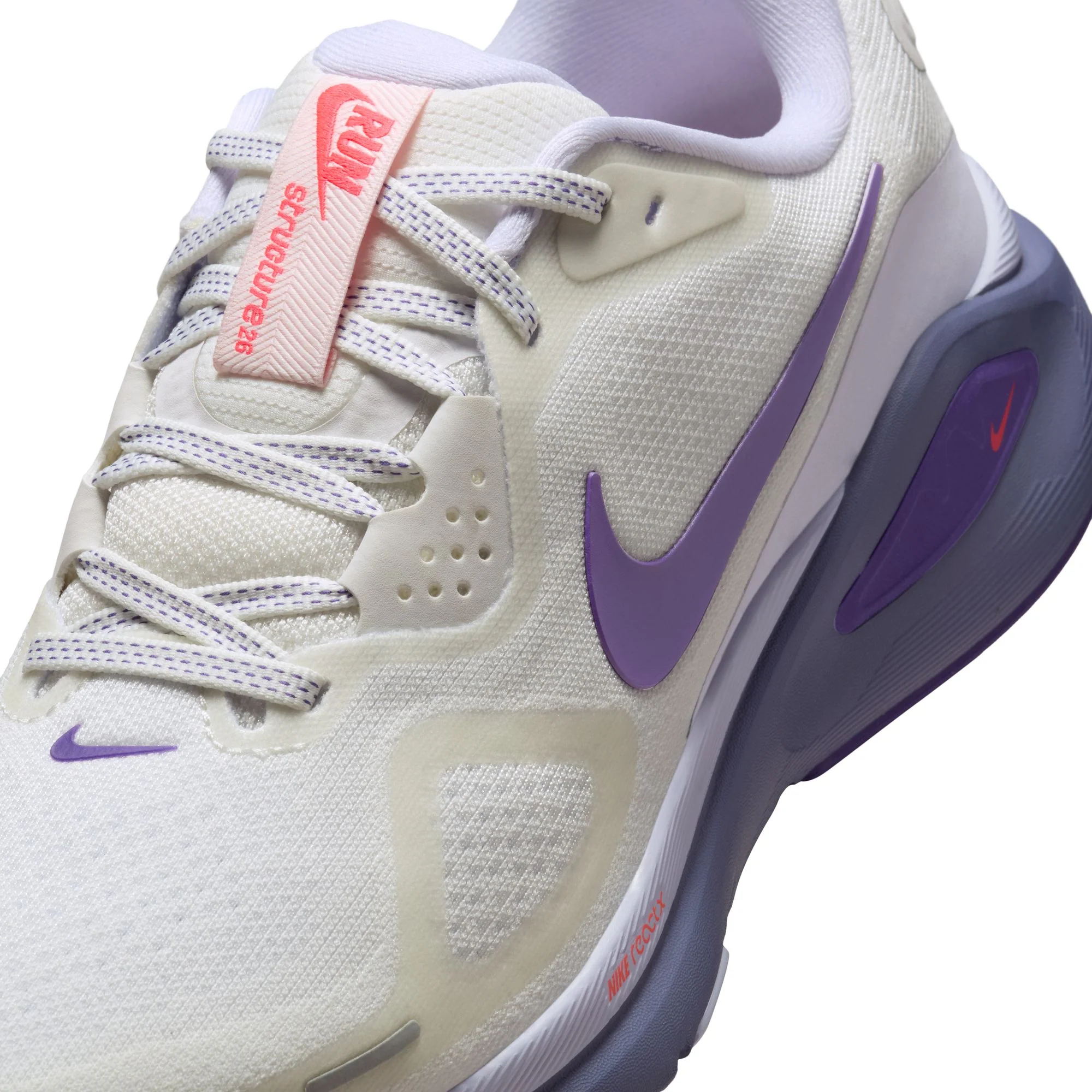 Women’s Structure 26 (102 - Summit White/Wild Grape-Amethyst Tint) - Image 4