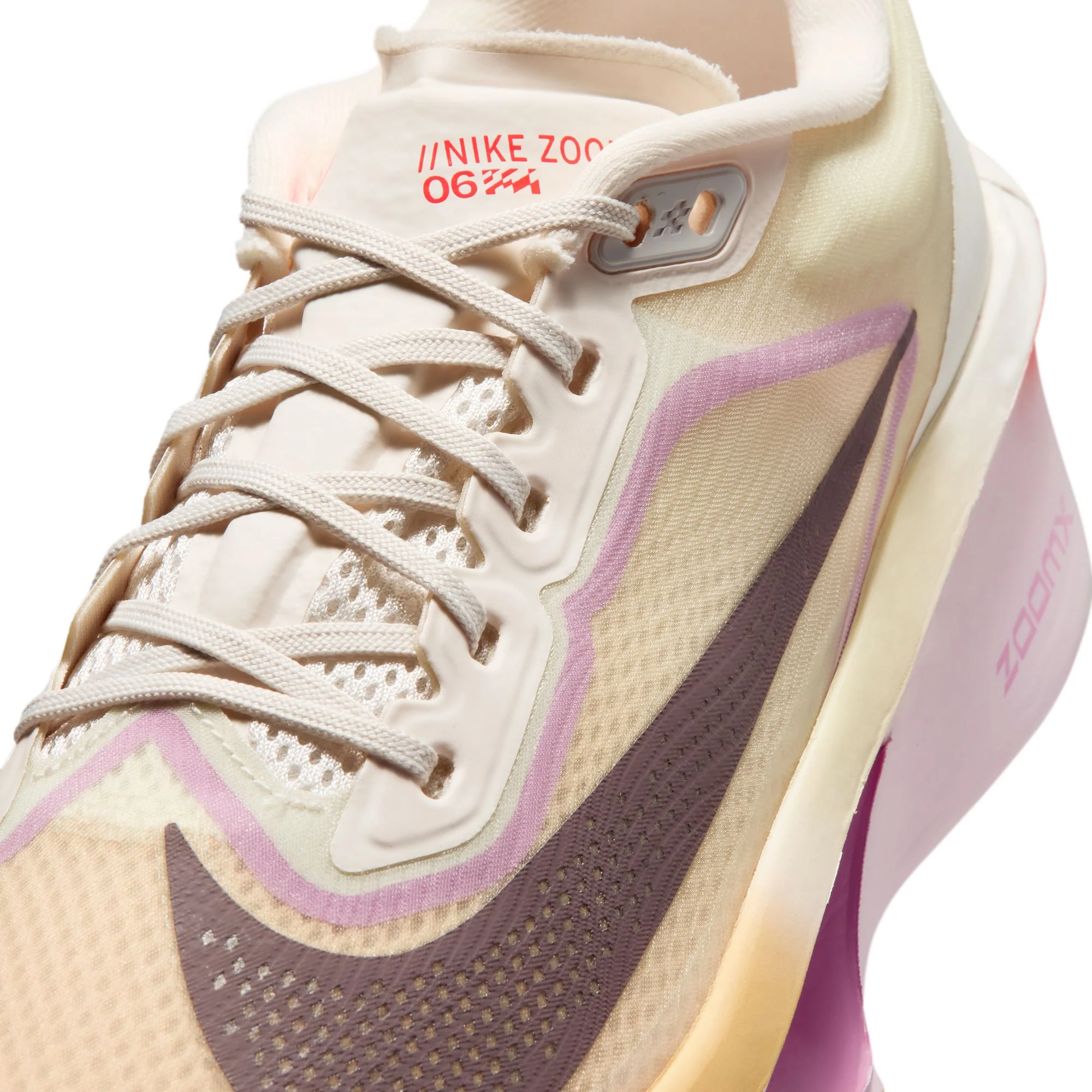 Women’s Zoom Fly 6 (106 - Sail/Tattoo-Lt Magenta-Pearl Pink) - Image 4