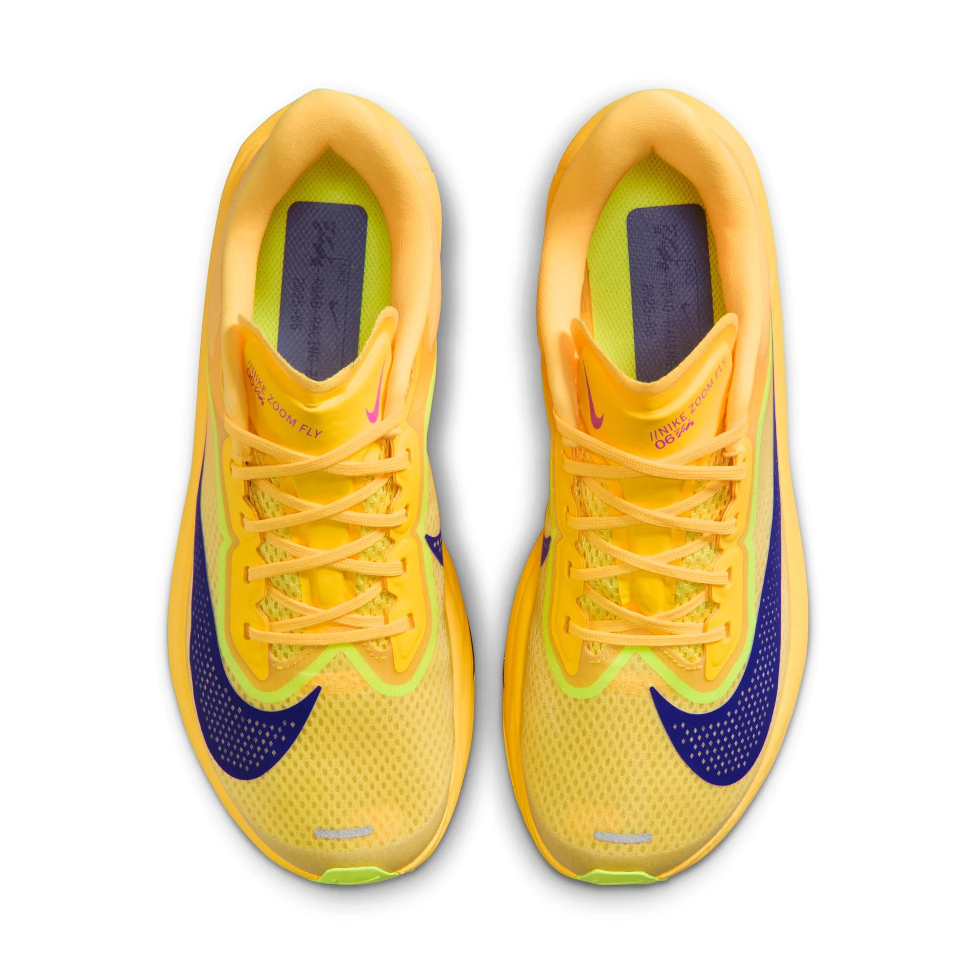 Women’s Zoom Fly 6 (800 - Citron Pulse/Indigo Burst-Volt Ice) - Image 7
