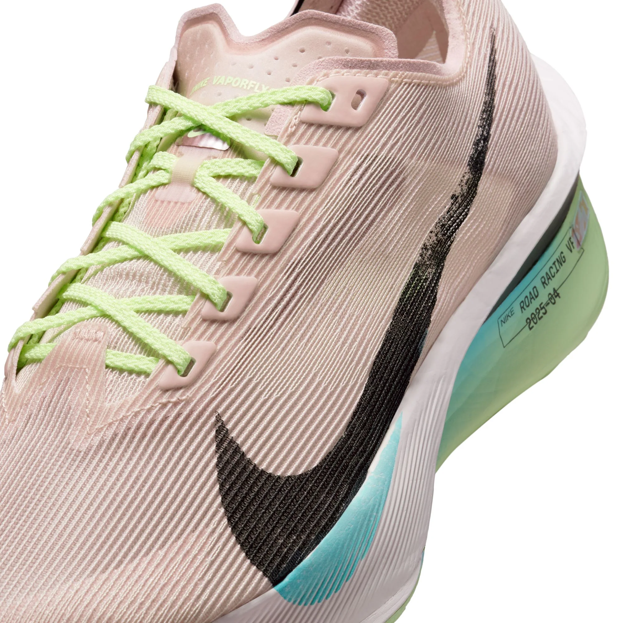 Women’s ZoomX Vaporfly Next% 4 (602 - Silt Red/Black-Barely Volt-Pearl Pink) - Image 4