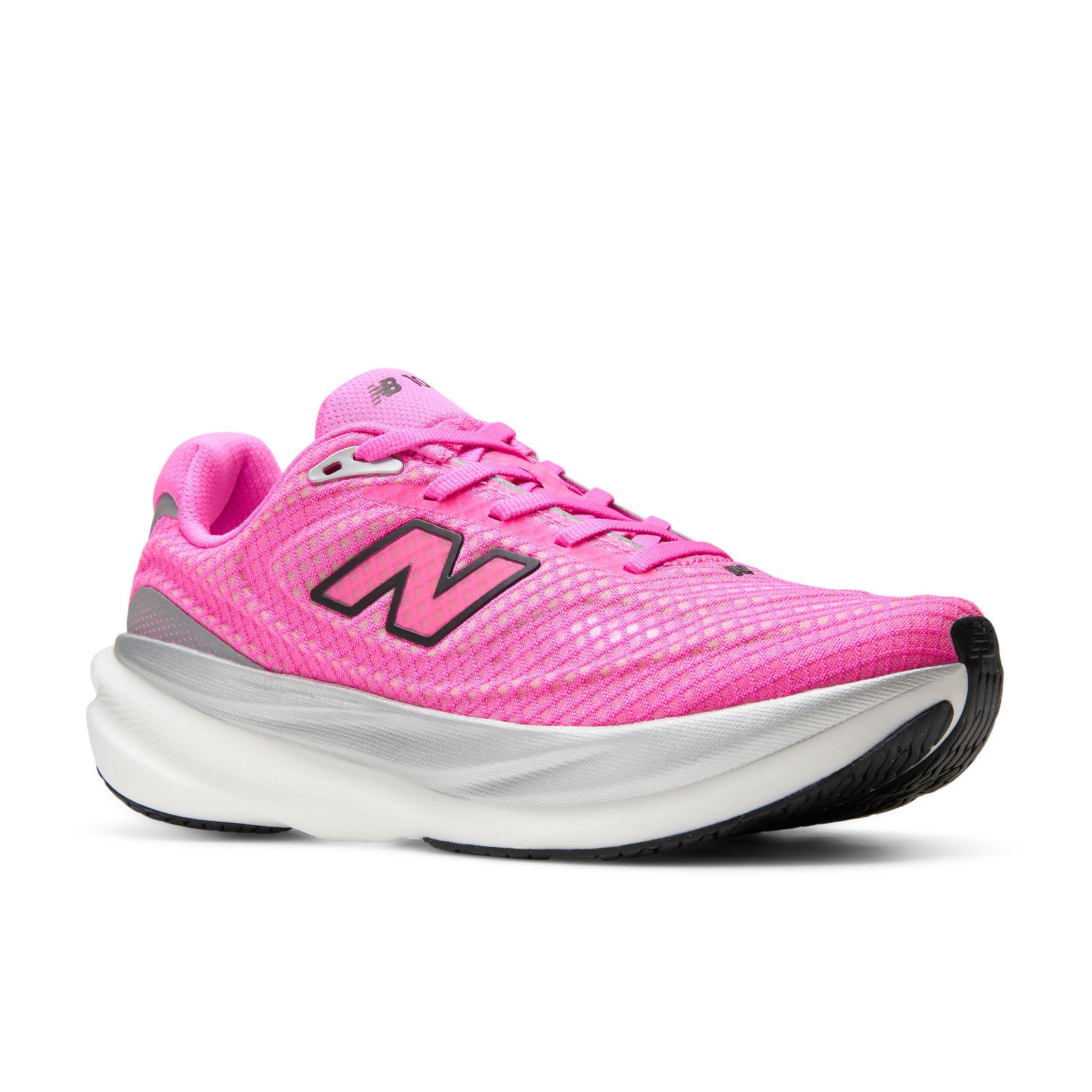 Women's 1080 v15 (1IX - Pink Heat/Black) - Image 3