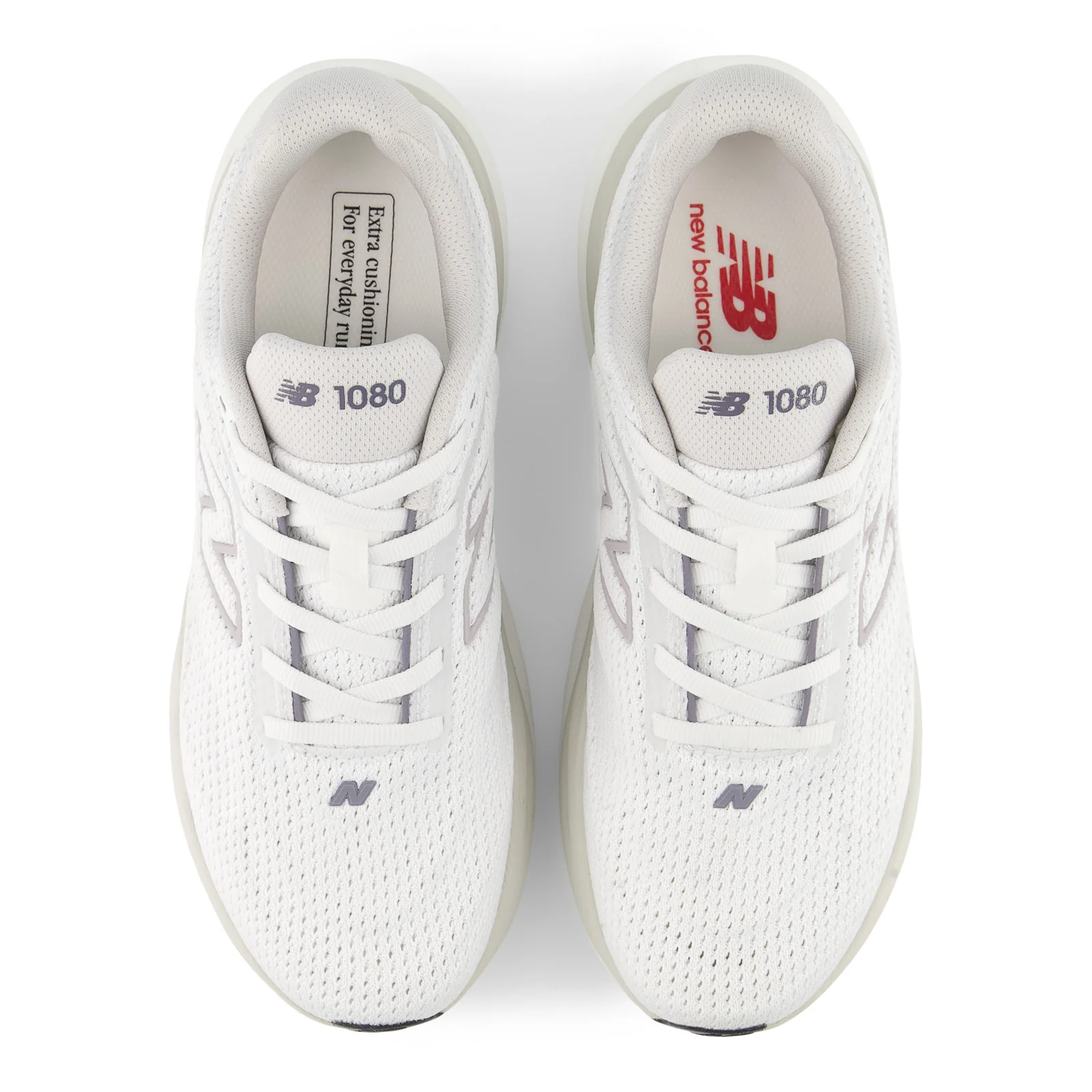 Women's 1080 v15 (9DL - NB 103 White/Truffle Salt) - Image 4
