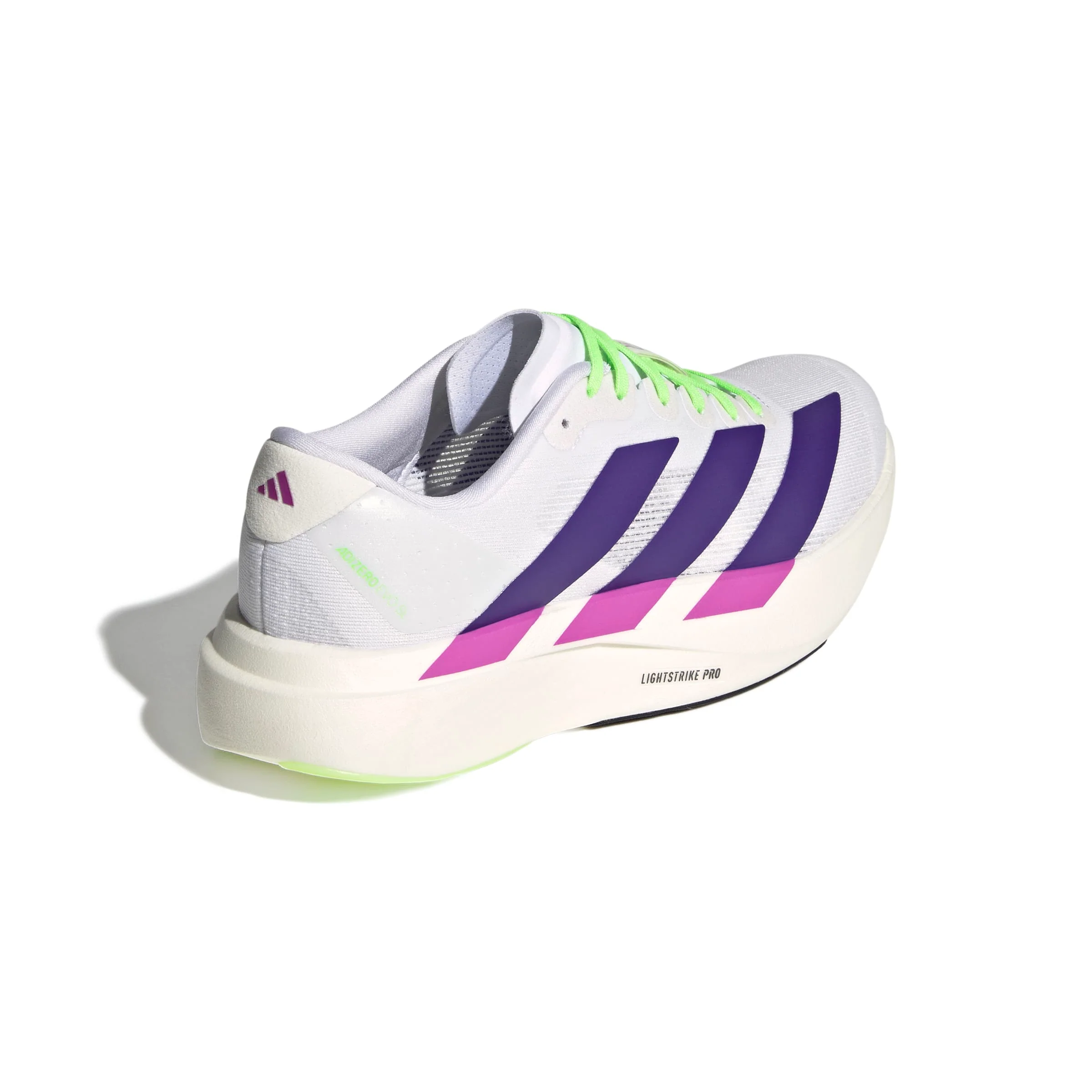 Women's Adizero Evo SL (FTWWHT/CPURPL/PURBUR) - Image 4