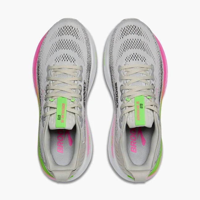 Women's Adrenaline GTS 25 (053 - Oyster/Pink/Green) - Image 3