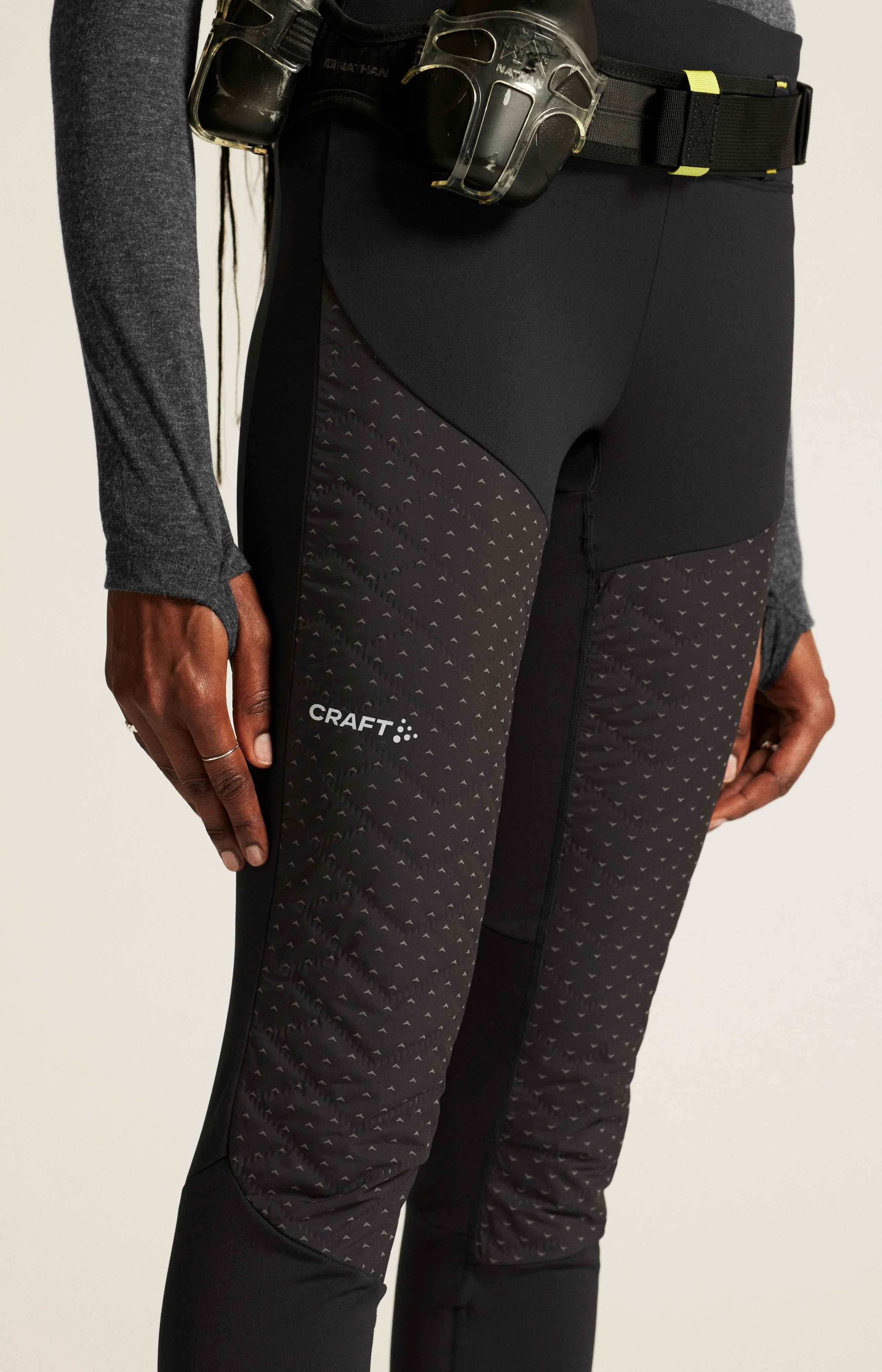 Women's ADV Subz Lumen Padded Tights (Black) - Image 4