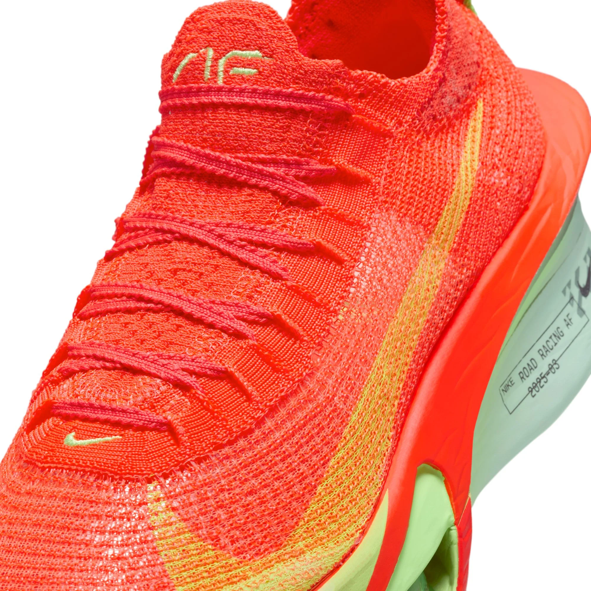 Women's Alphafly 3 (600 - Bright Crimson/Cave Purple-Lime Blast) - Image 4