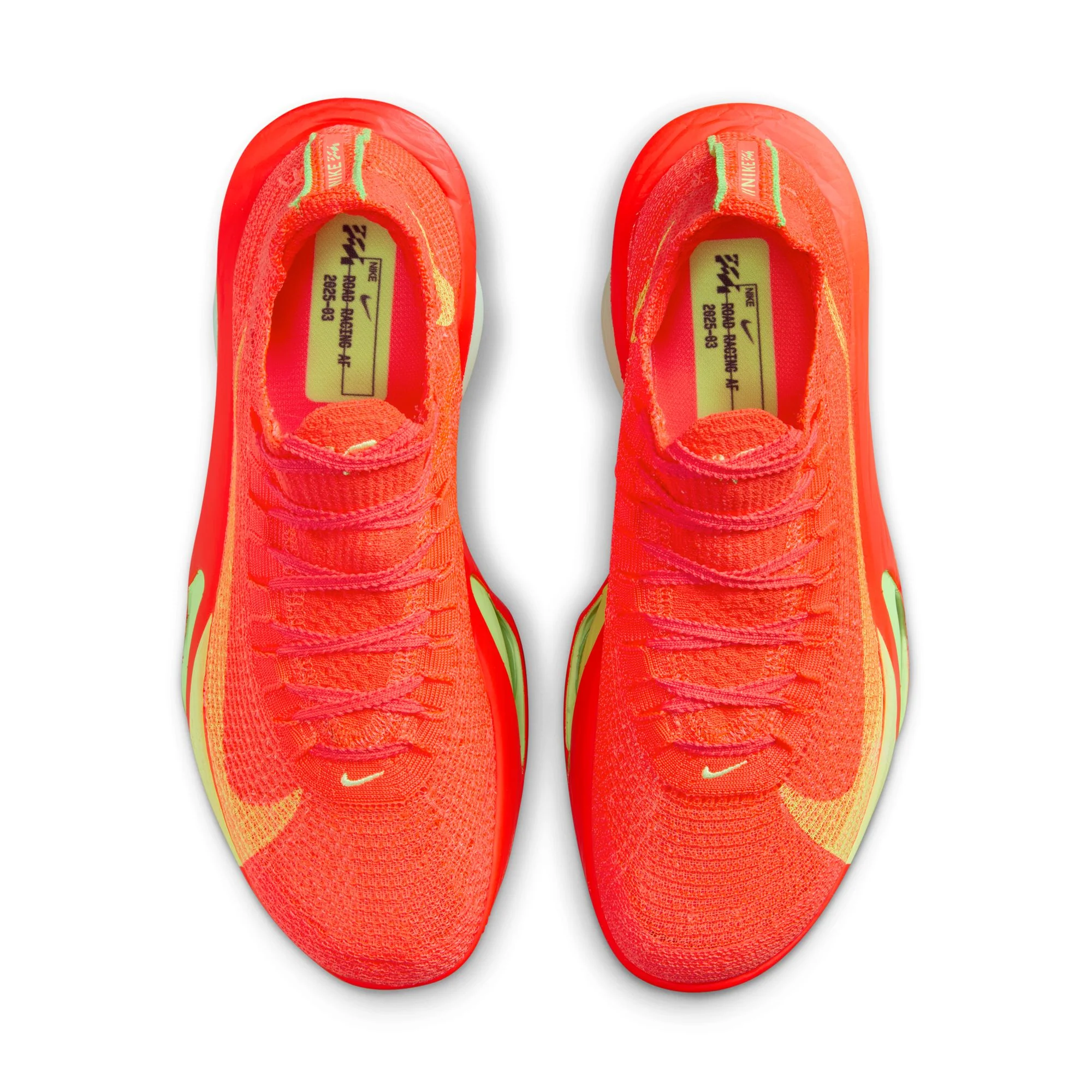 Women's Alphafly 3 (600 - Bright Crimson/Cave Purple-Lime Blast) - Image 7