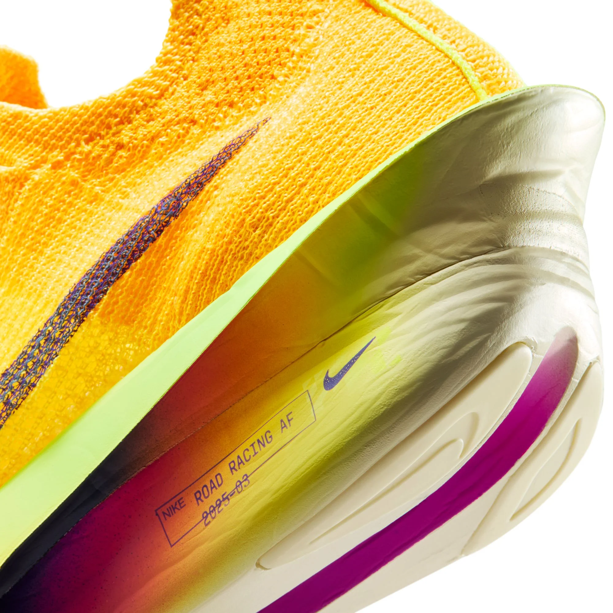 Women's Alphafly 3 (800 - Laser Orange/Indigo Burst-Citron Pulse) - Image 5