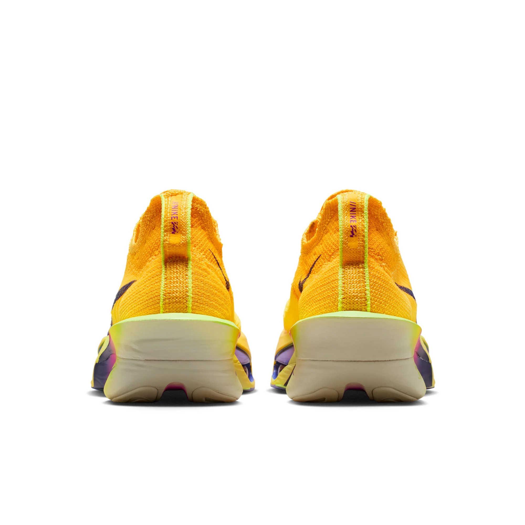 Women's Alphafly 3 (800 - Laser Orange/Indigo Burst-Citron Pulse) - Image 6