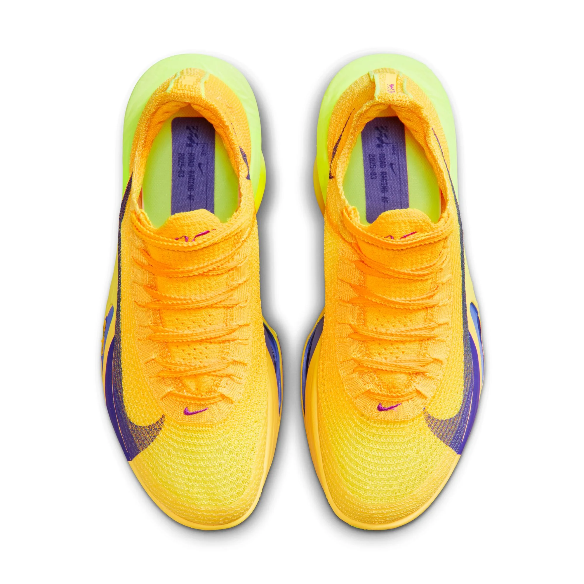 Women's Alphafly 3 (800 - Laser Orange/Indigo Burst-Citron Pulse) - Image 7