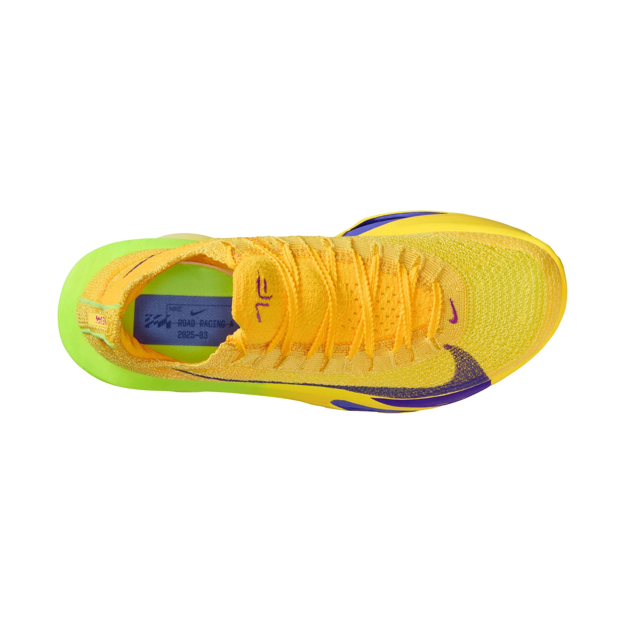 Women's Alphafly 3 (800 - Laser Orange/Indigo Burst-Citron Pulse) - Image 8